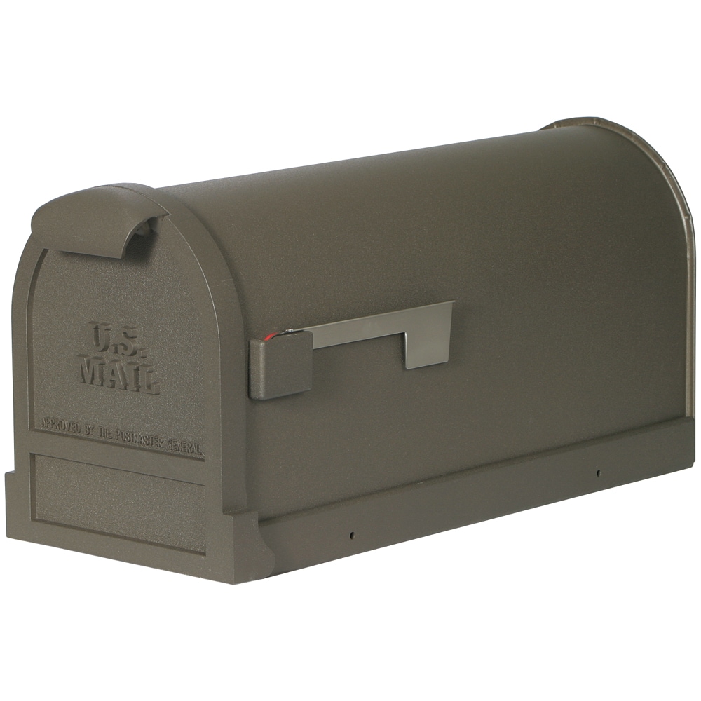 First Class ES15BZ00 Post Mount Bronze Metal Mailbox