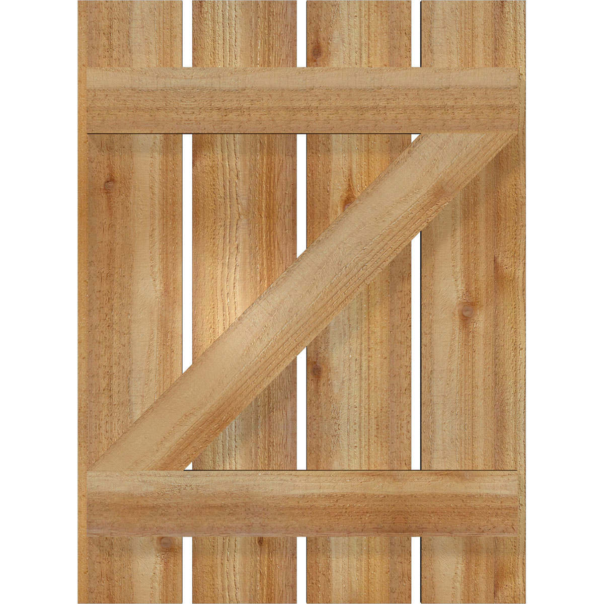 Ekena Millwork RBS06Z23X031RWR Exterior-Shutters - View #5