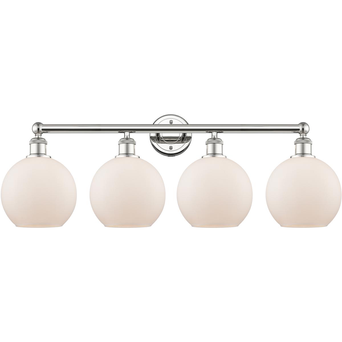 Innovations Lighting 2622918 616-4W-PN-G121-8 Athens Bathroom Vanity Light