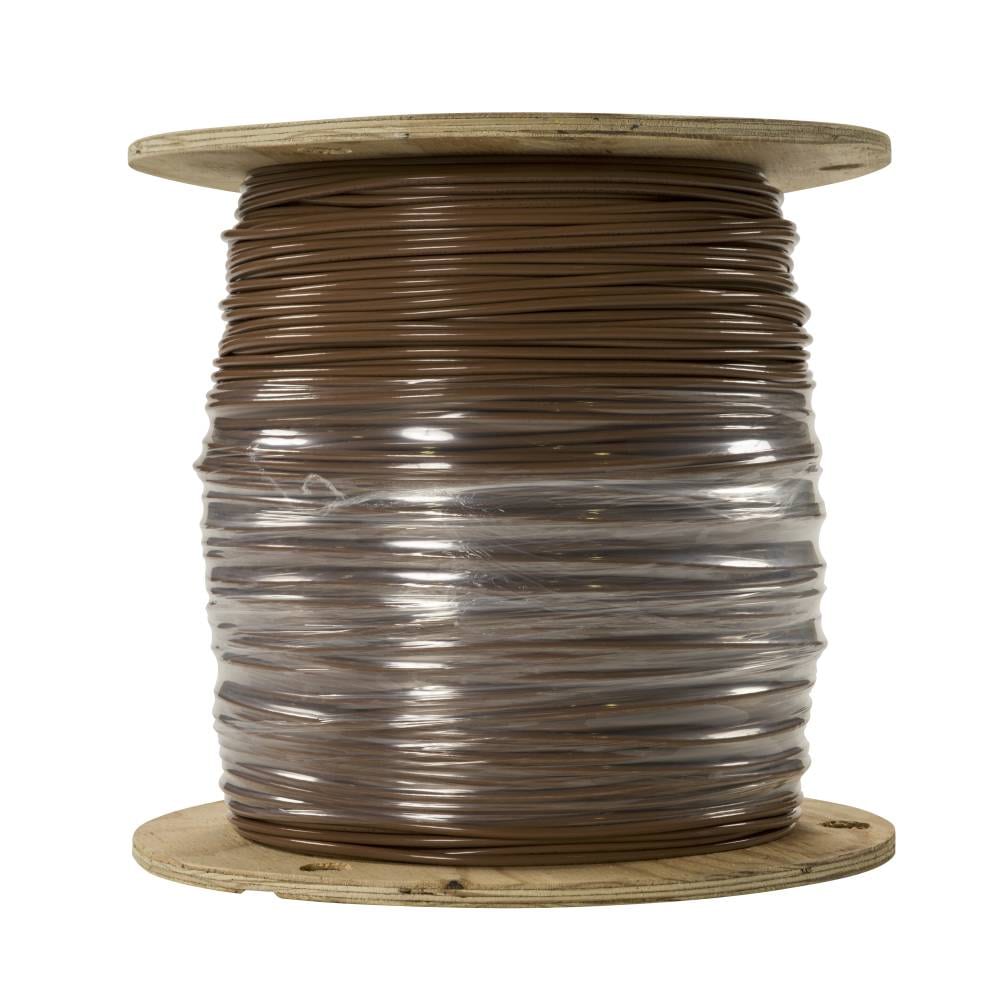 Southwire #8awg SIMpull THHN/THWN-2 Stranded Copper Building Wire Brown /100ft 