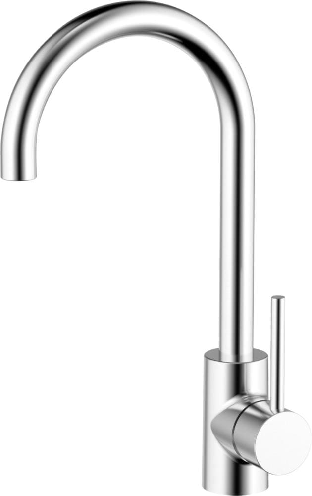 CMI 192-6504 Casmir Polished chrome Double Handle Deck-mount Bar and Prep Kitchen Faucet