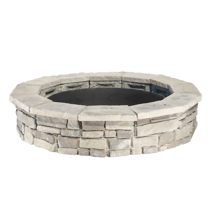Fire Pit Project Kits At Com, Fire Pit Insert Round Lowe S