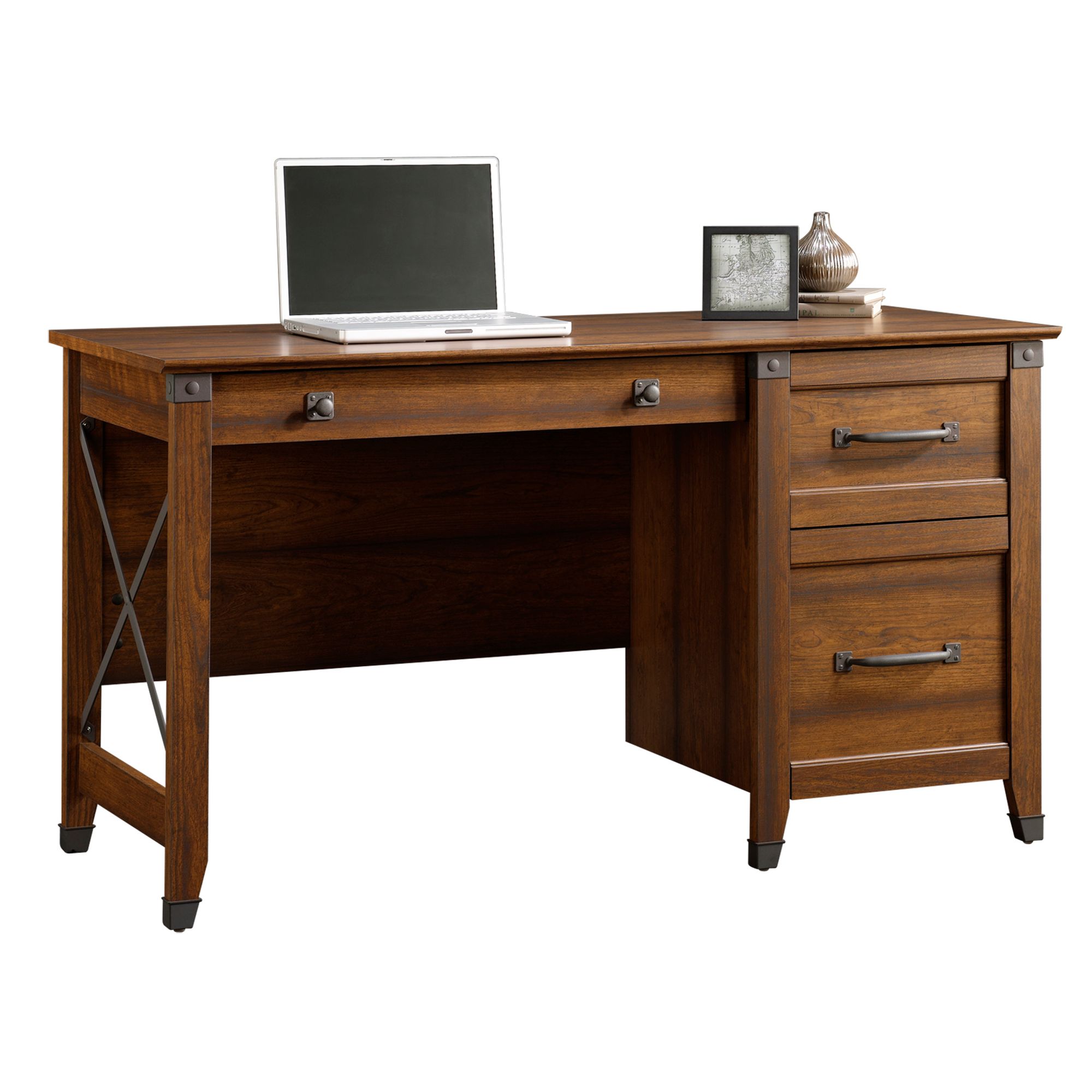  Carson Forge Desk Washington Cherry finish