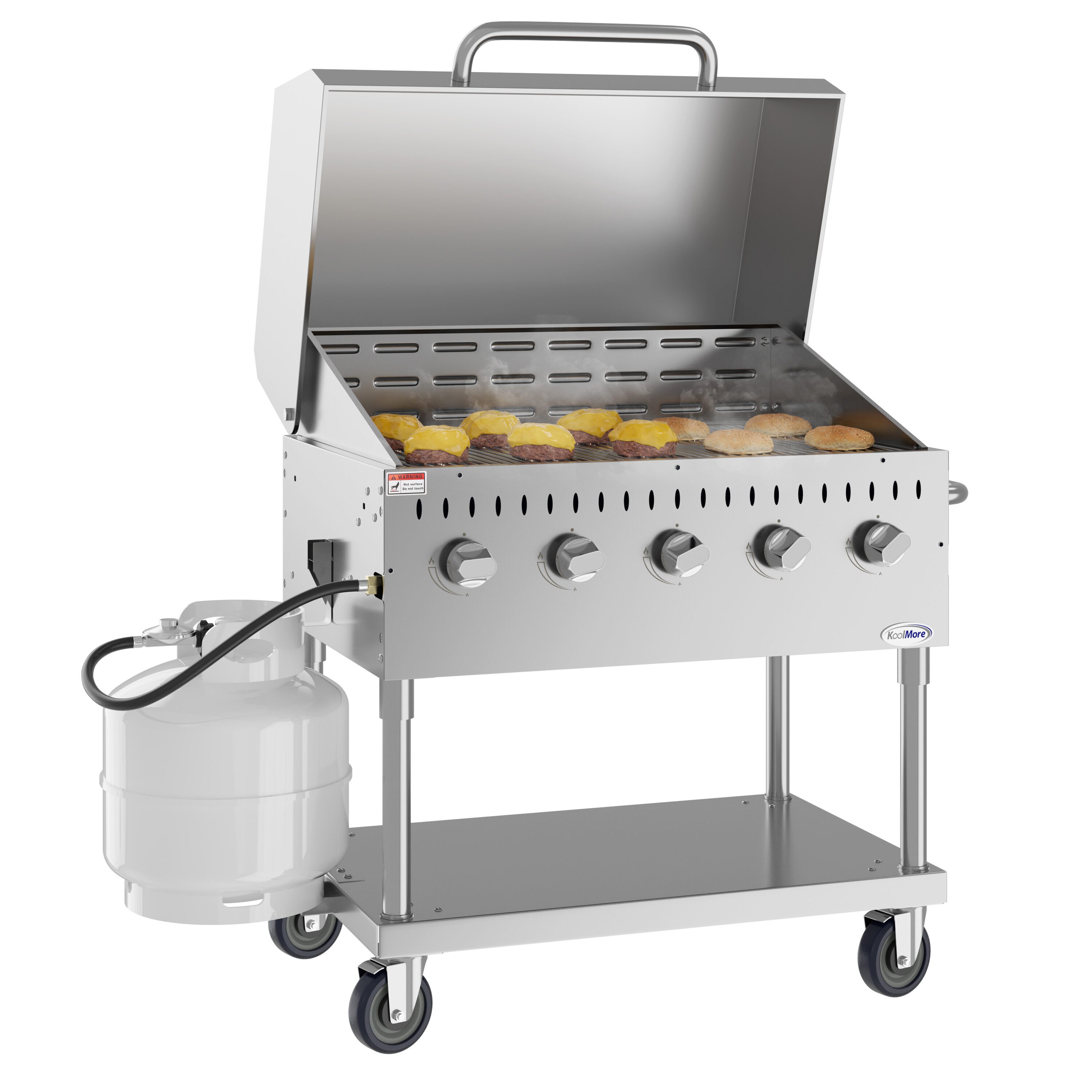 KoolMore LOW-CGKIT3-36D Gas-Grill - View #7