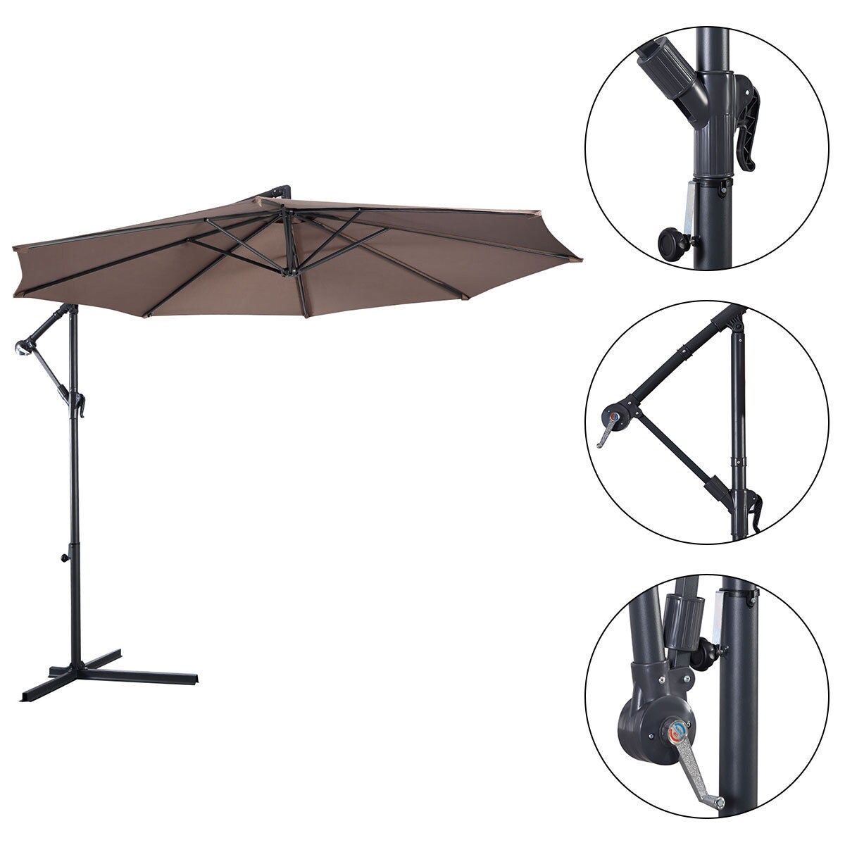 Costway OP2808TN Umbrellas-2 - View #5