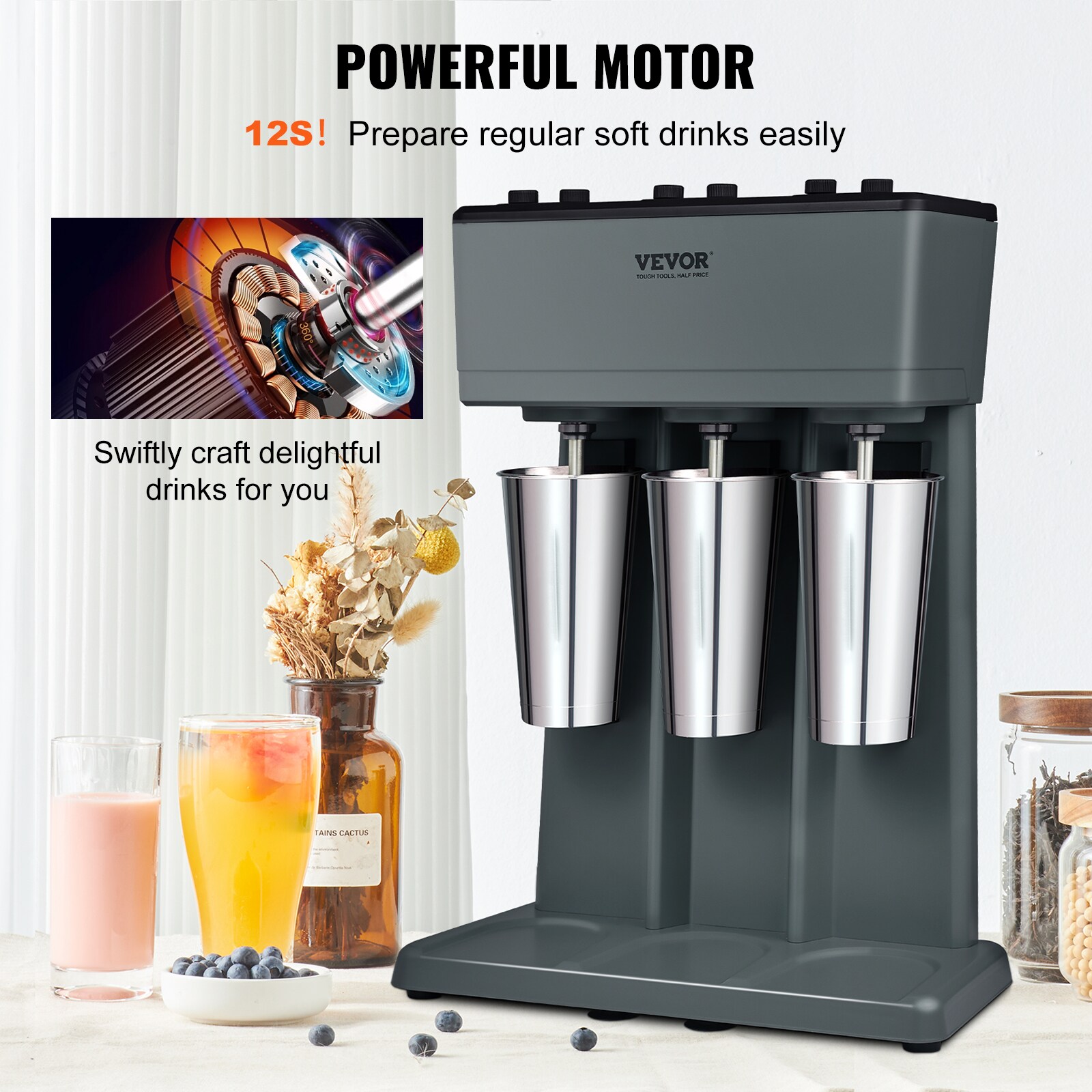 VEVOR STNXJHABS375WDQUWV1 Stand-Mixers - View #5