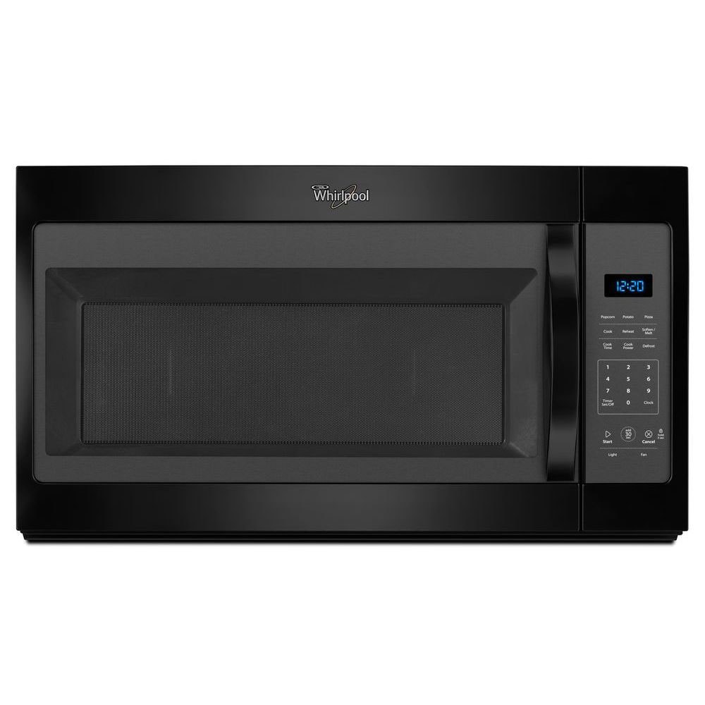 Whirlpool WMH31017FB 1.7-Cu. Feet 30-Inches Over-the-Range Microwave ( Black )
