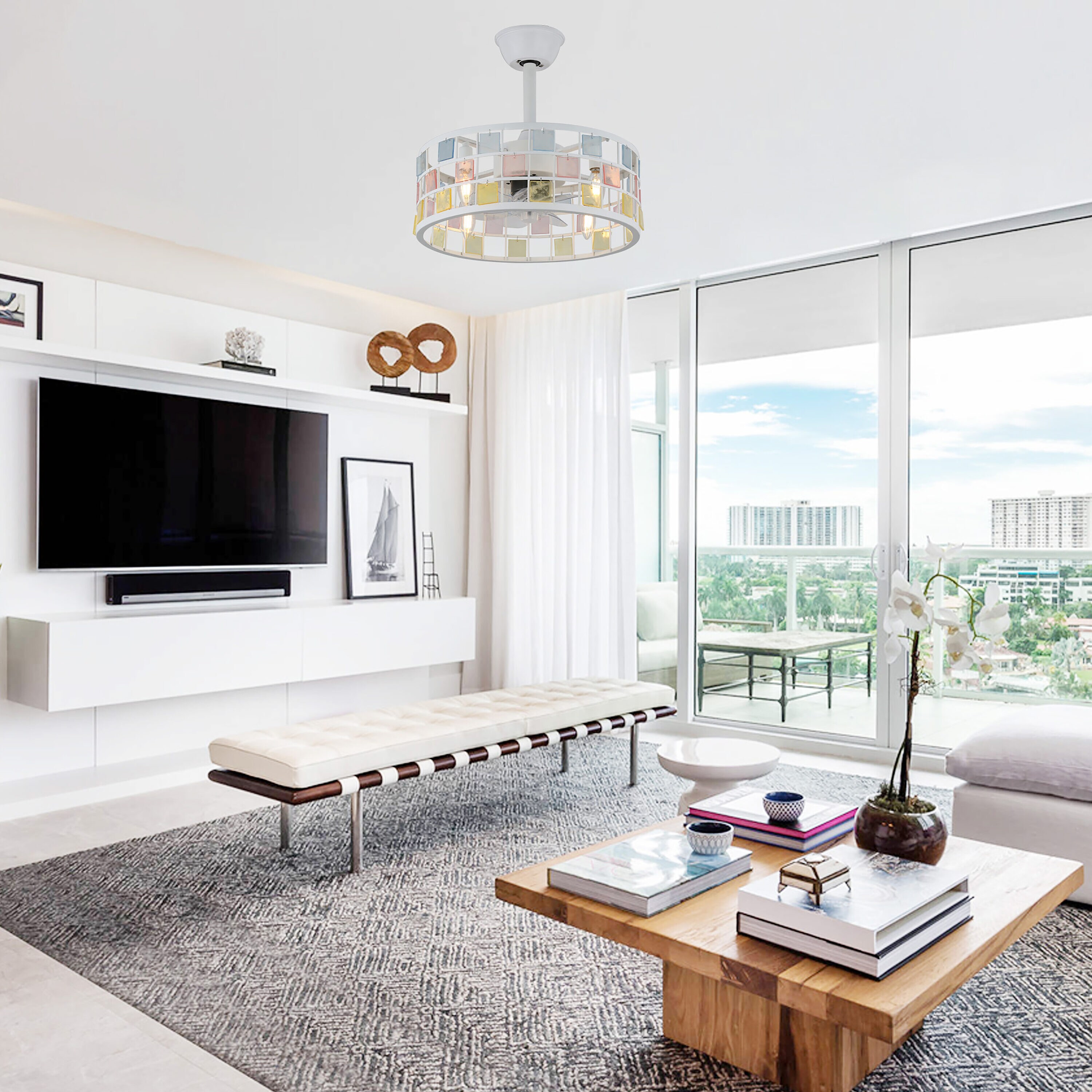 Cusp Barn BD1813-W Ceiling-Fans - View #9