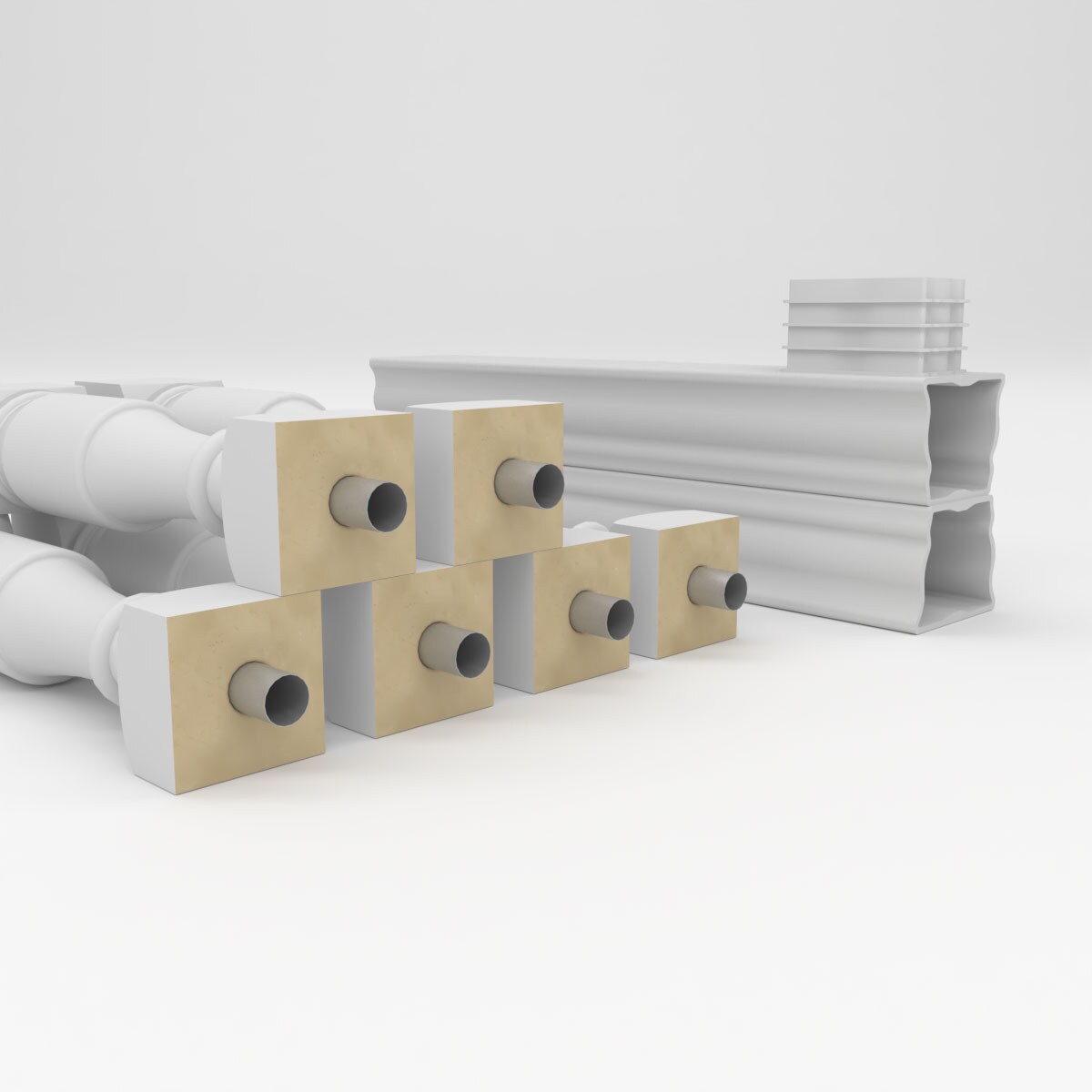 Ekena Millwork BALK40X036HMD railings - View #6