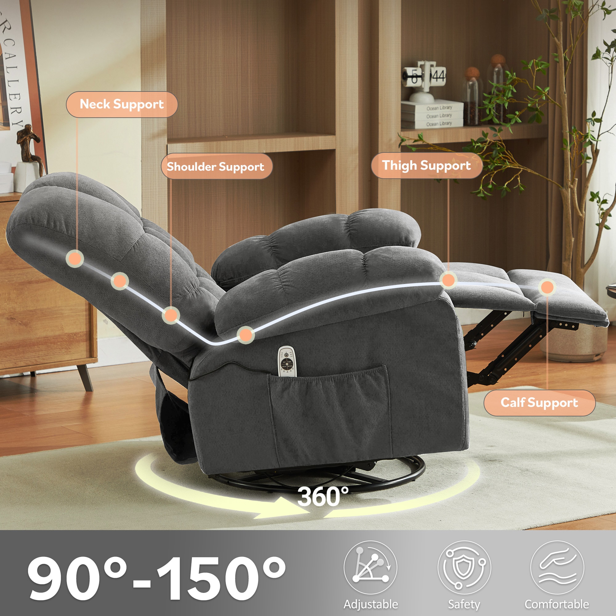 Clihome CL-VA52671 recliners - View #6