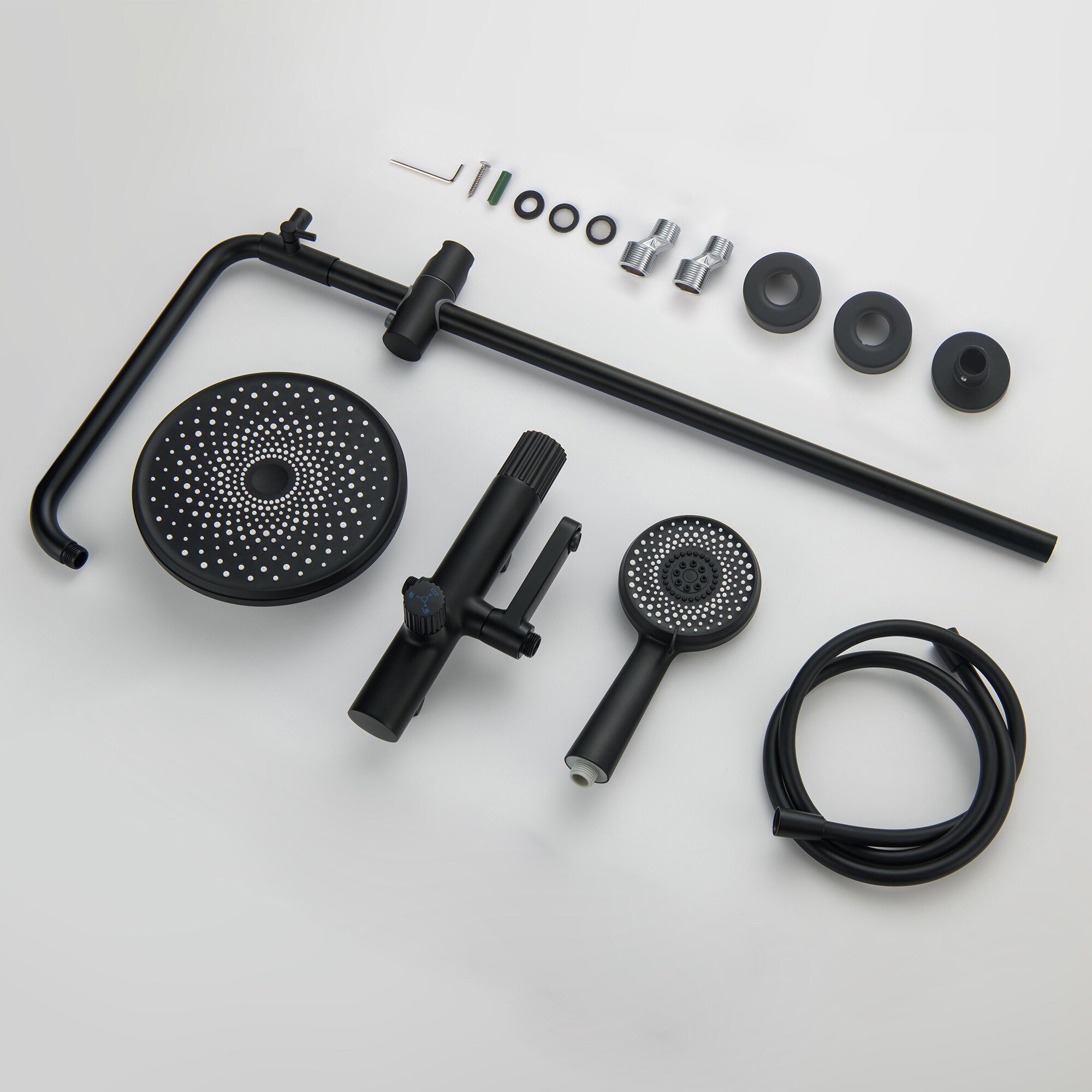 WELLFOR WB-SH010MB Showerhead-Bar-Panels - View #10
