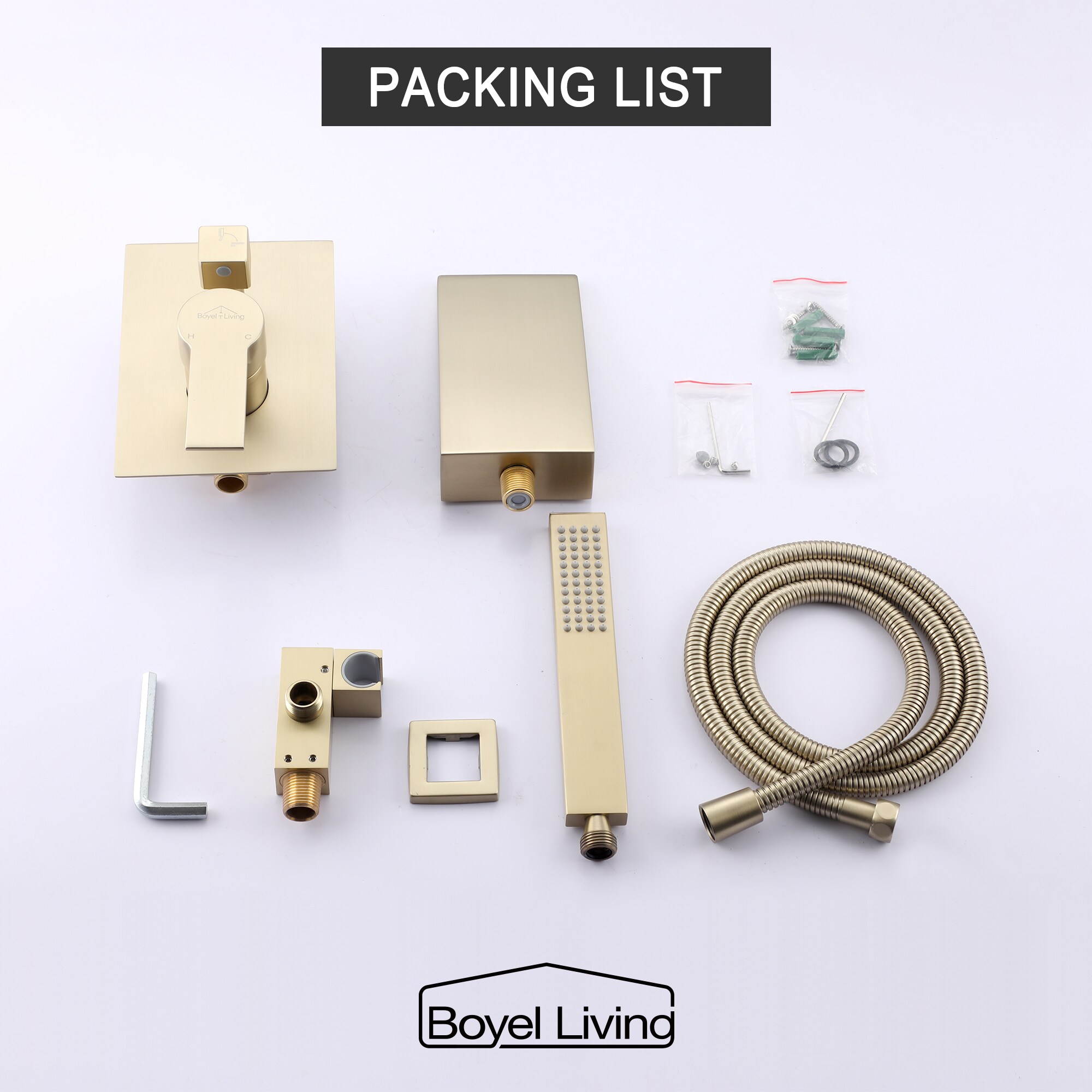 Clihome CSMD-BS880-20BG Roman-Tub-Faucets - View #10
