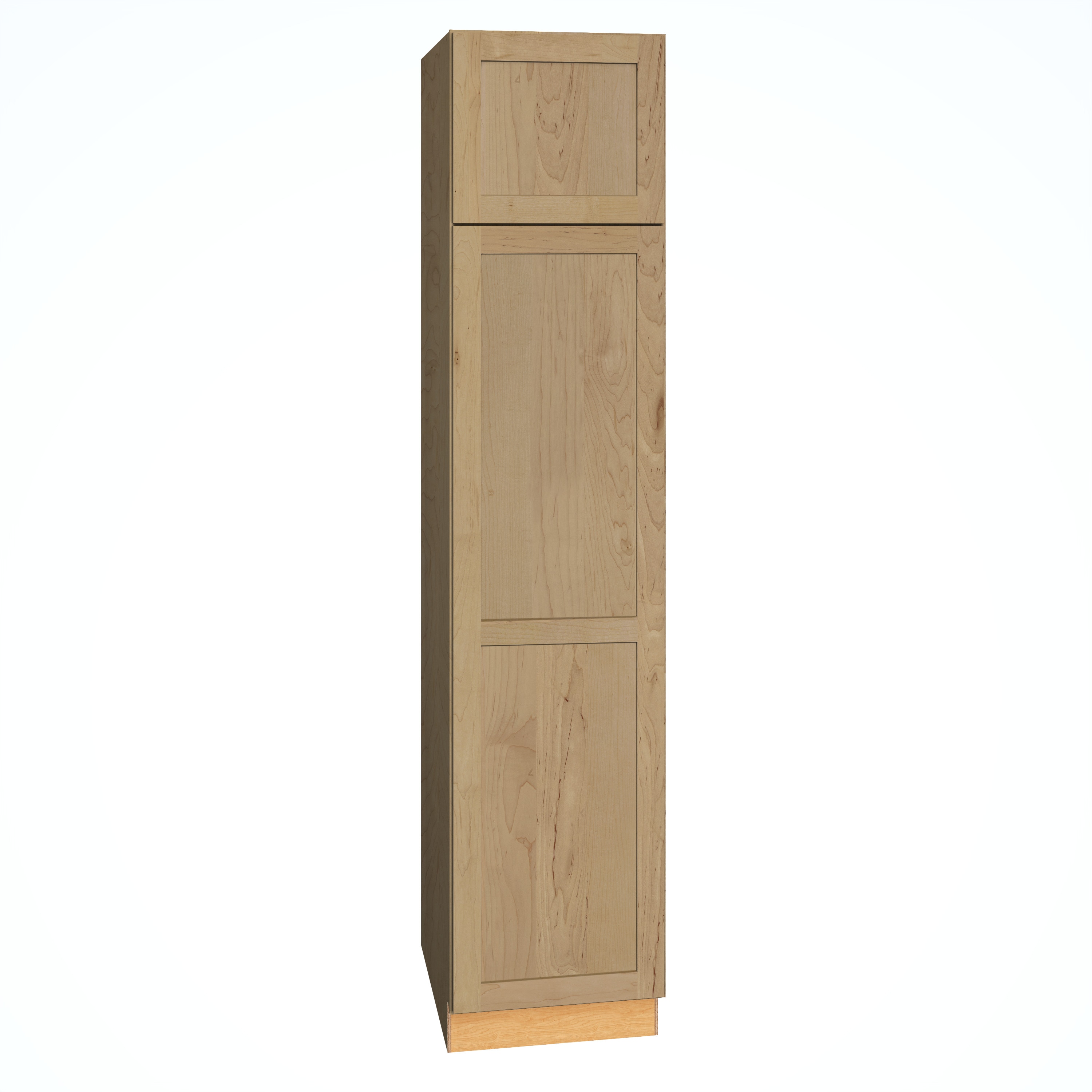 Diamond Express 331-U188424R Jamestown 18-in W x 84-in H x 24-in D Coastline Pantry Fully assembled Plywood Cabinet (Recessed Panel Shaker)