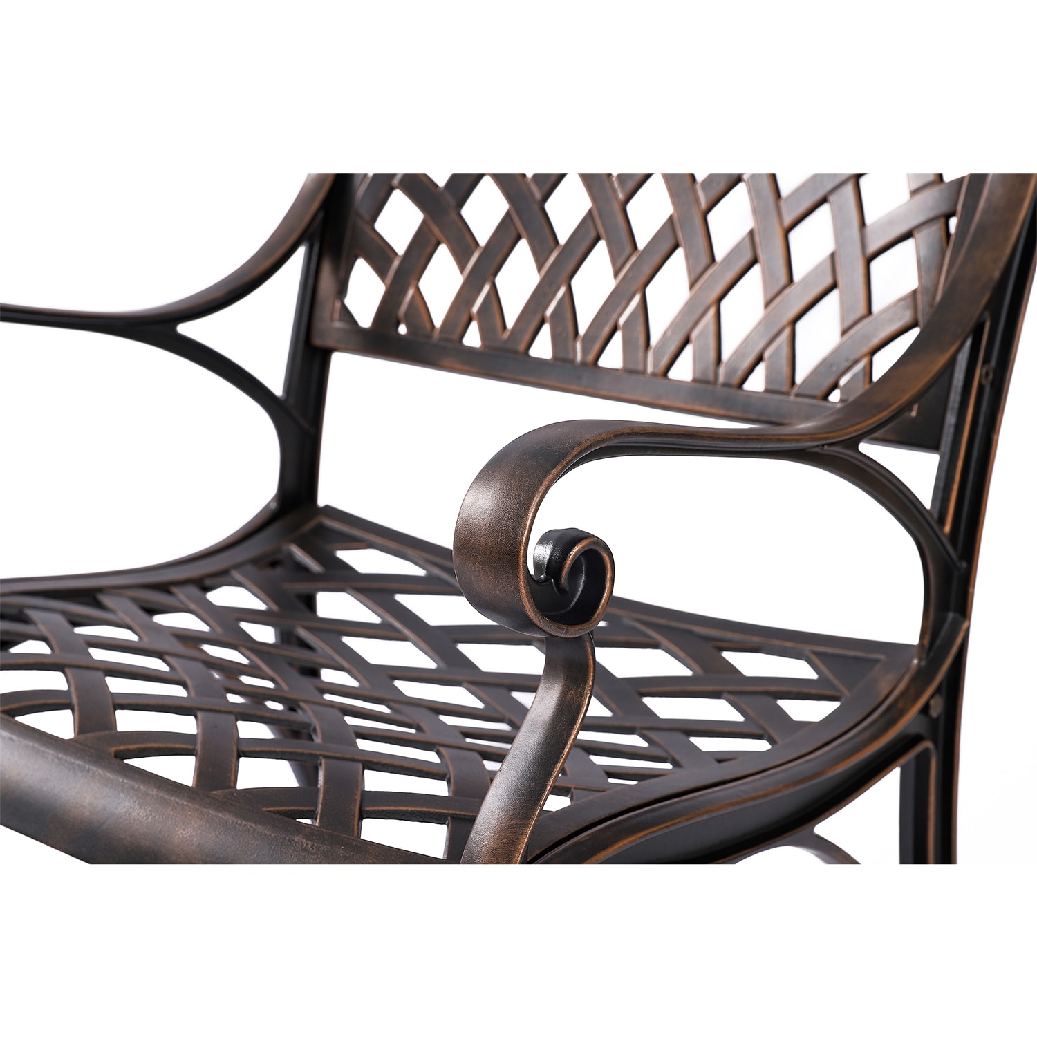 Oil rubbed best sale bronze dining chairs