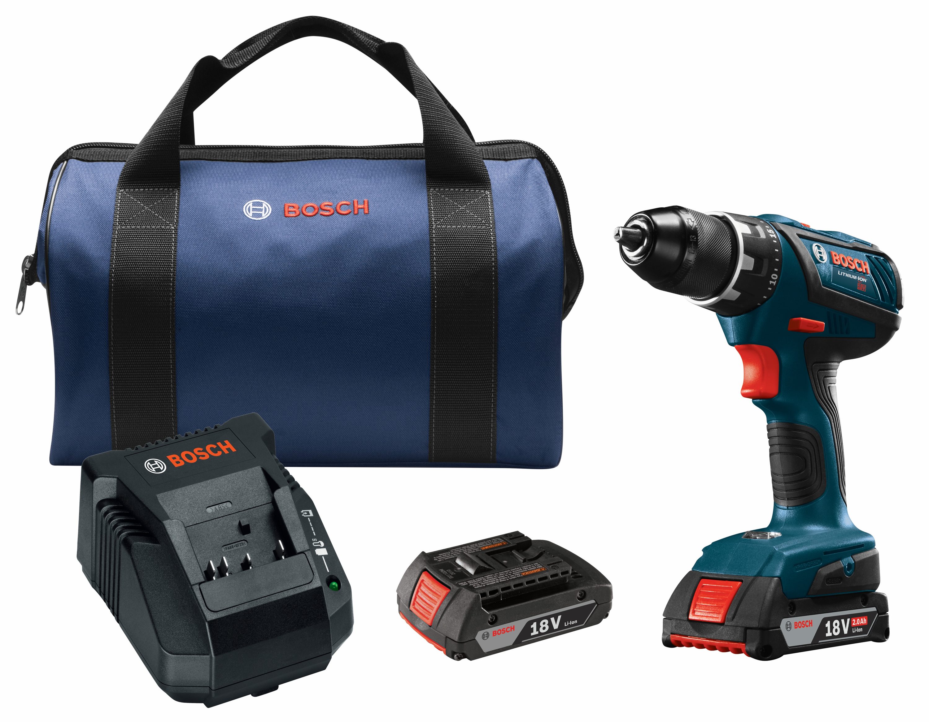 Bosch 18-volt 1/2-in Keyless Brushless Right Angle Cordless Drill  (1-Battery Included, Charger Included and Soft Bag included)