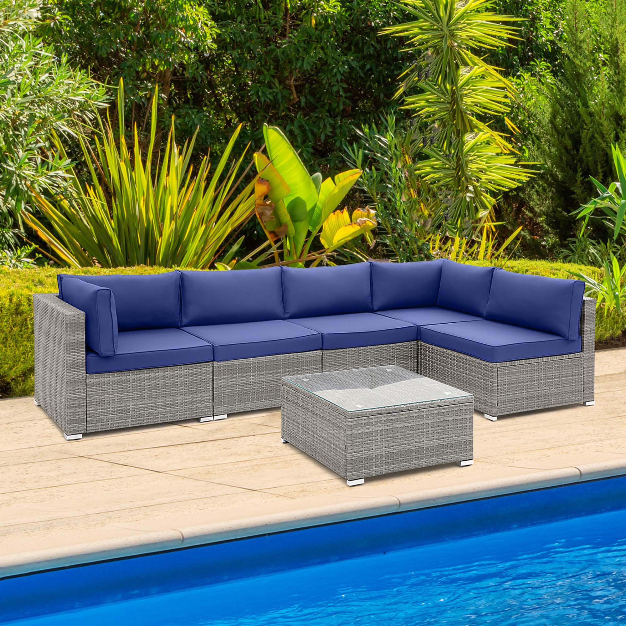 Costway LWS00038 Patio-Conversation-Sets - View #3