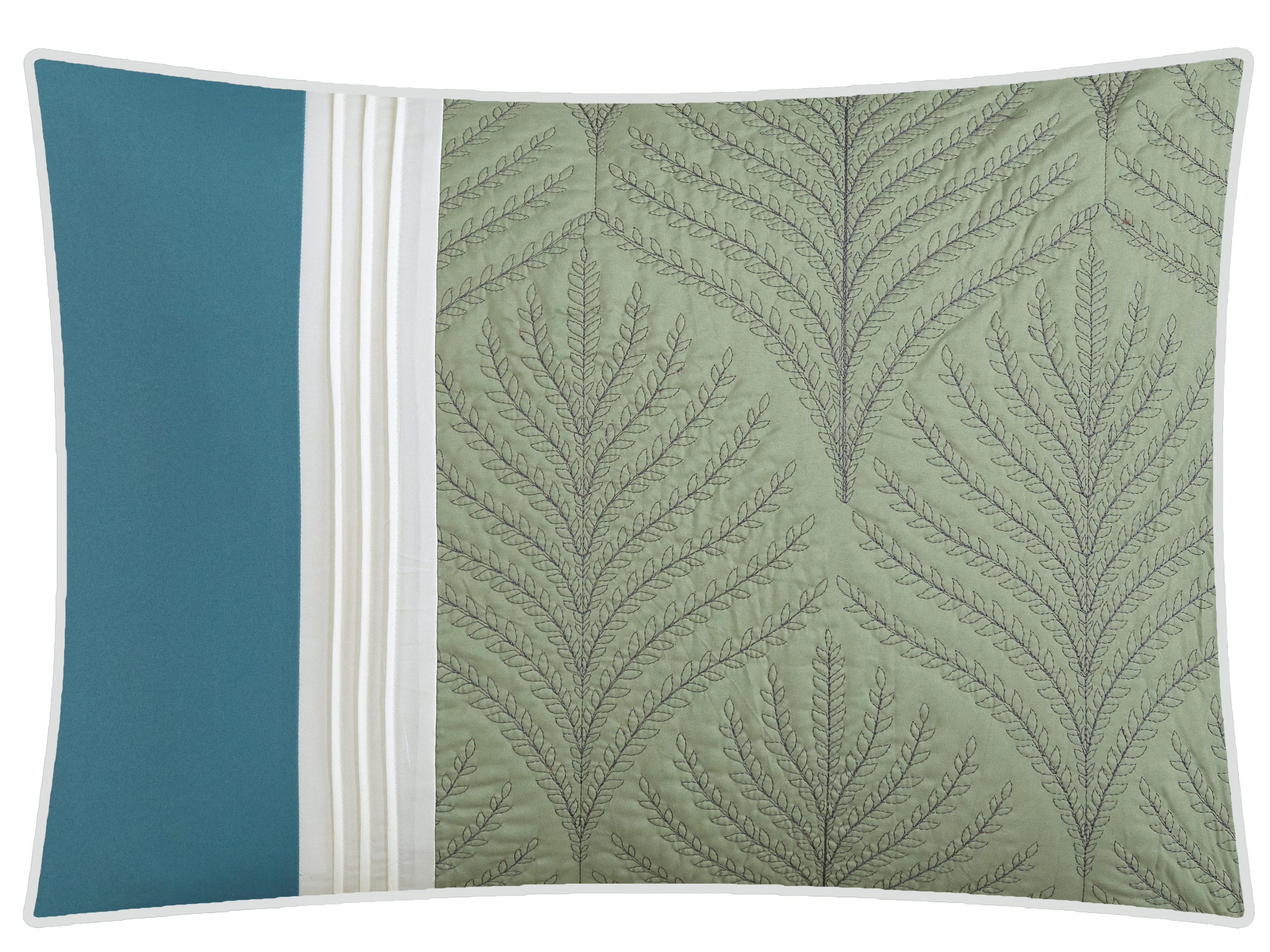 Nanshing LEAVES6-K-AQUA bedding - View #4