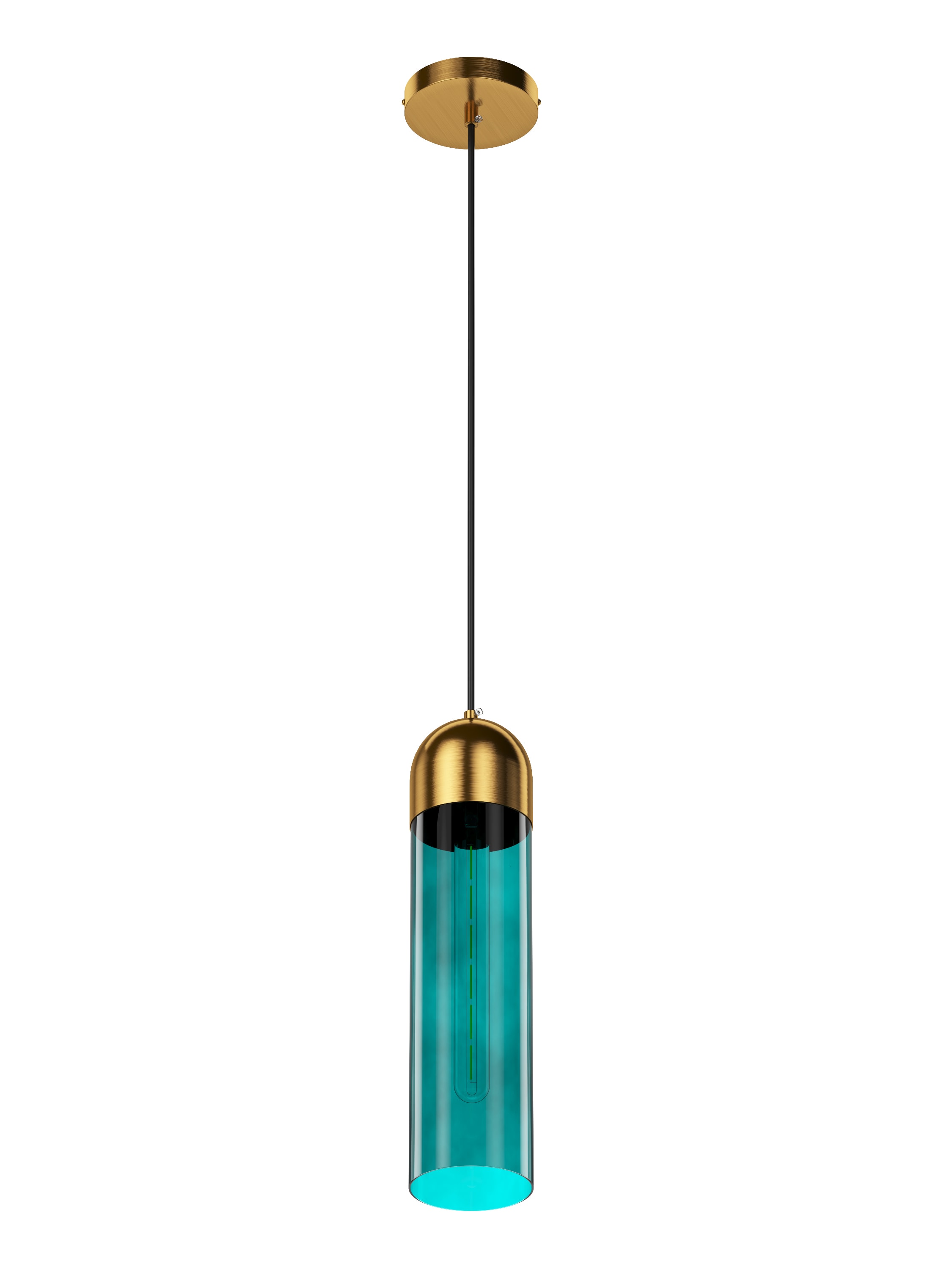 Aiwen Bronze Modern/Contemporary Art Glass Cylinder Led Cfl Mini