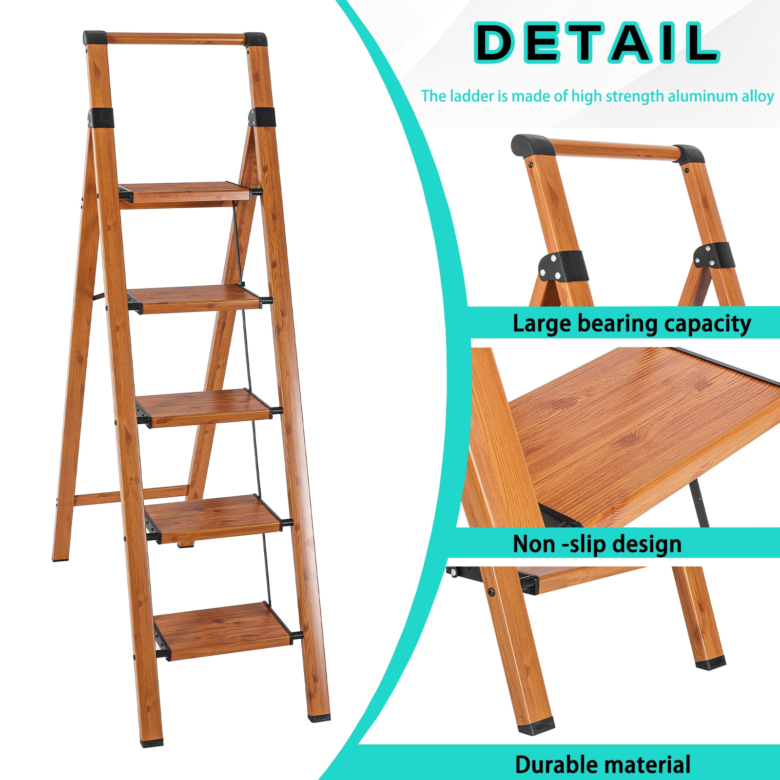 Maocao Hoom JL-A4-L5M Step-Ladders - View #4