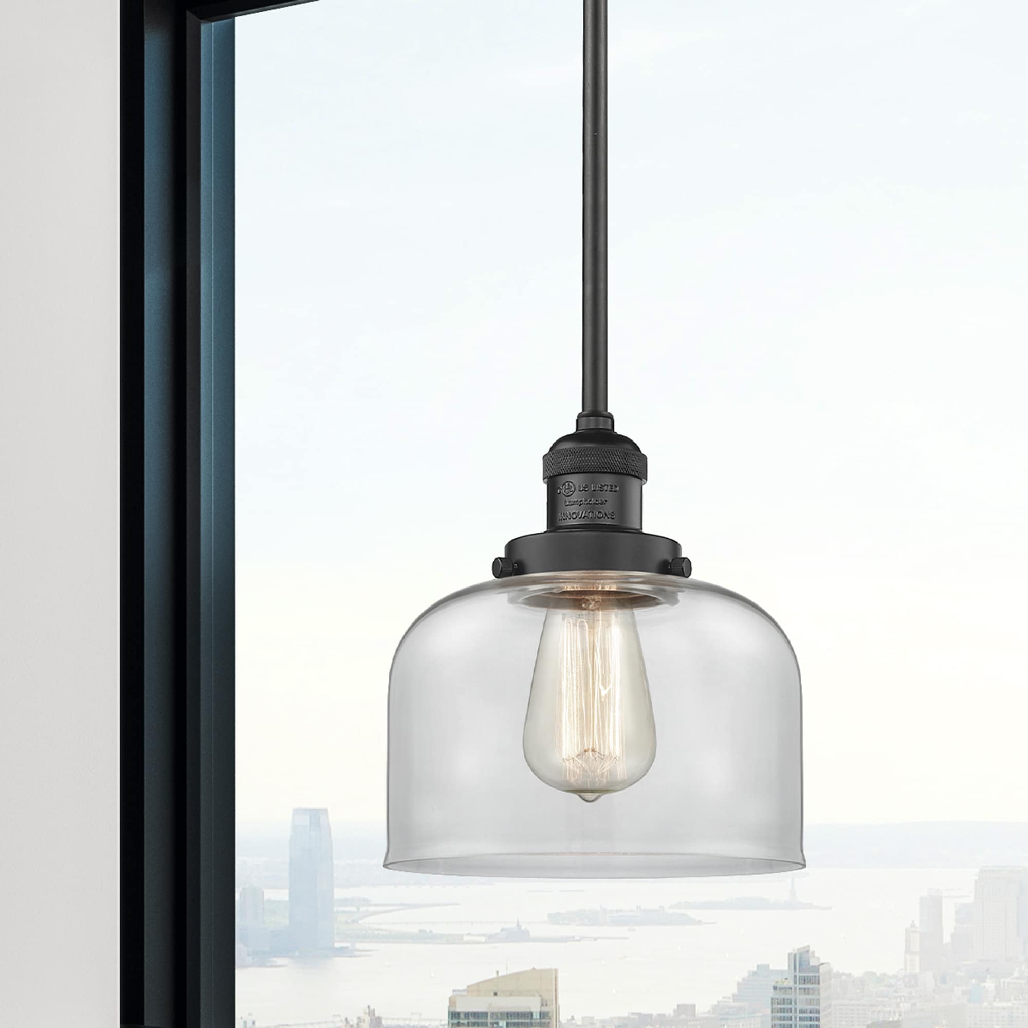 Innovations Lighting 201S-BK-G72-LED Pendant-Lights - View #2