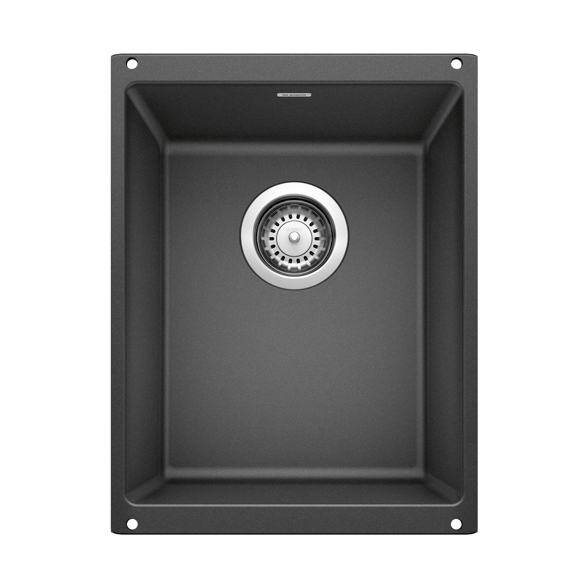 BLANCO 513424 Precis 13.75-in L x 18.11-in W Granite No Faucet Hole Undermount Residential Bar Sink