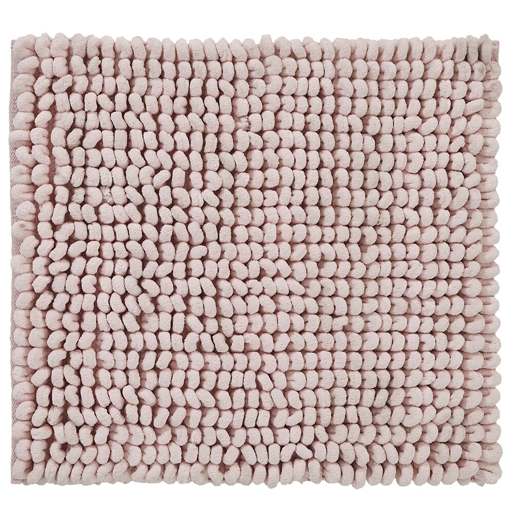 Better Trends Loopy Chenille 24 Square Bath Rug, Orange