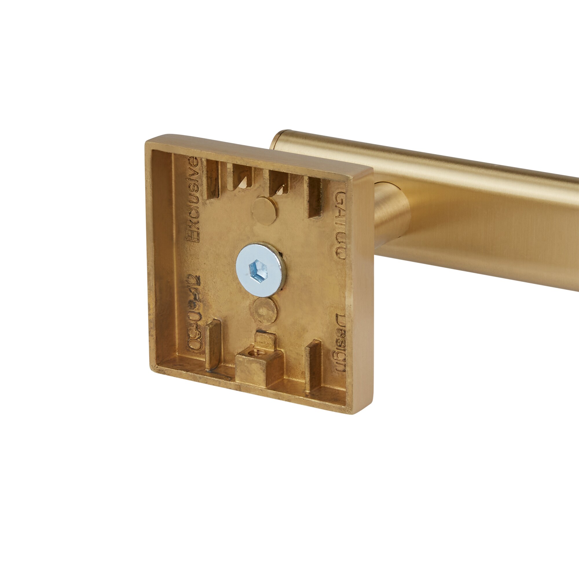 Gatco Elevate 18-in Brushed Brass Wall Mount Single Towel Bar in the Towel  Bars department at