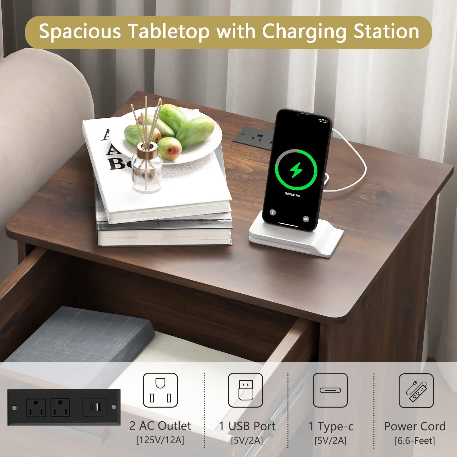 CIPACHO 725815631309 End-Tables - View #4