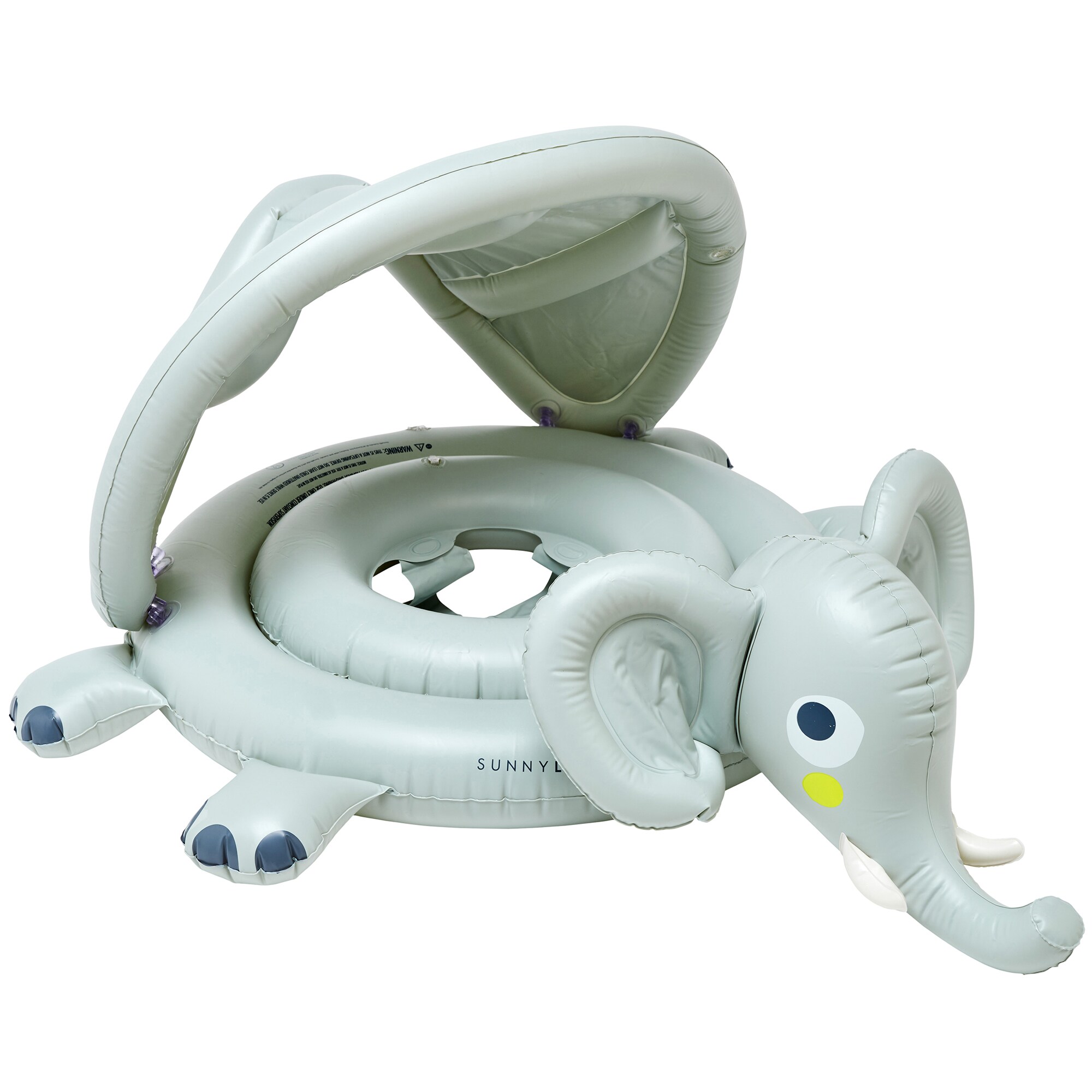 SUNNYLiFE  Baby Float Eli the Elephant Grey Inflatable