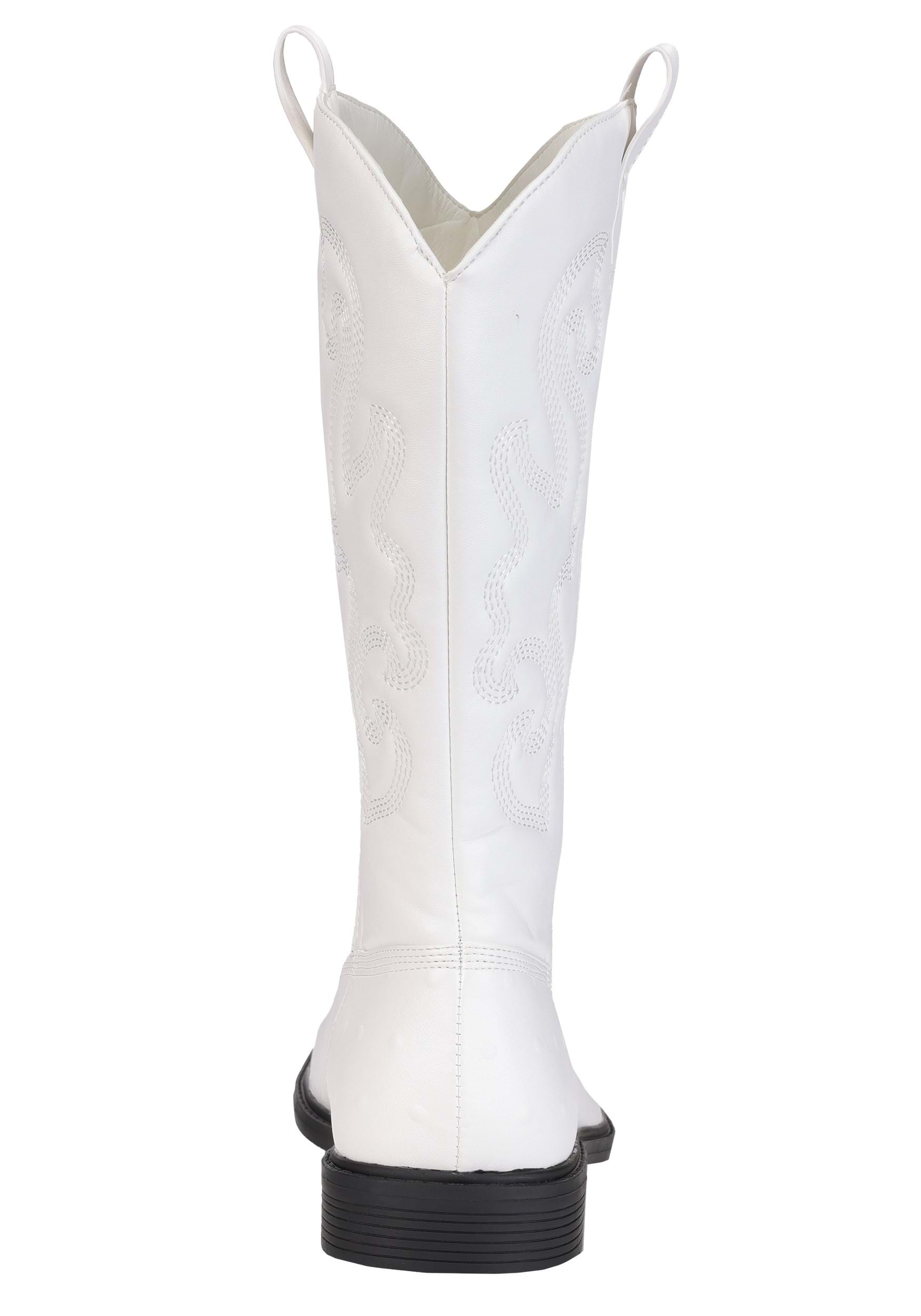 FUN Costumes Men's Costume White Cowboy Boots — free download