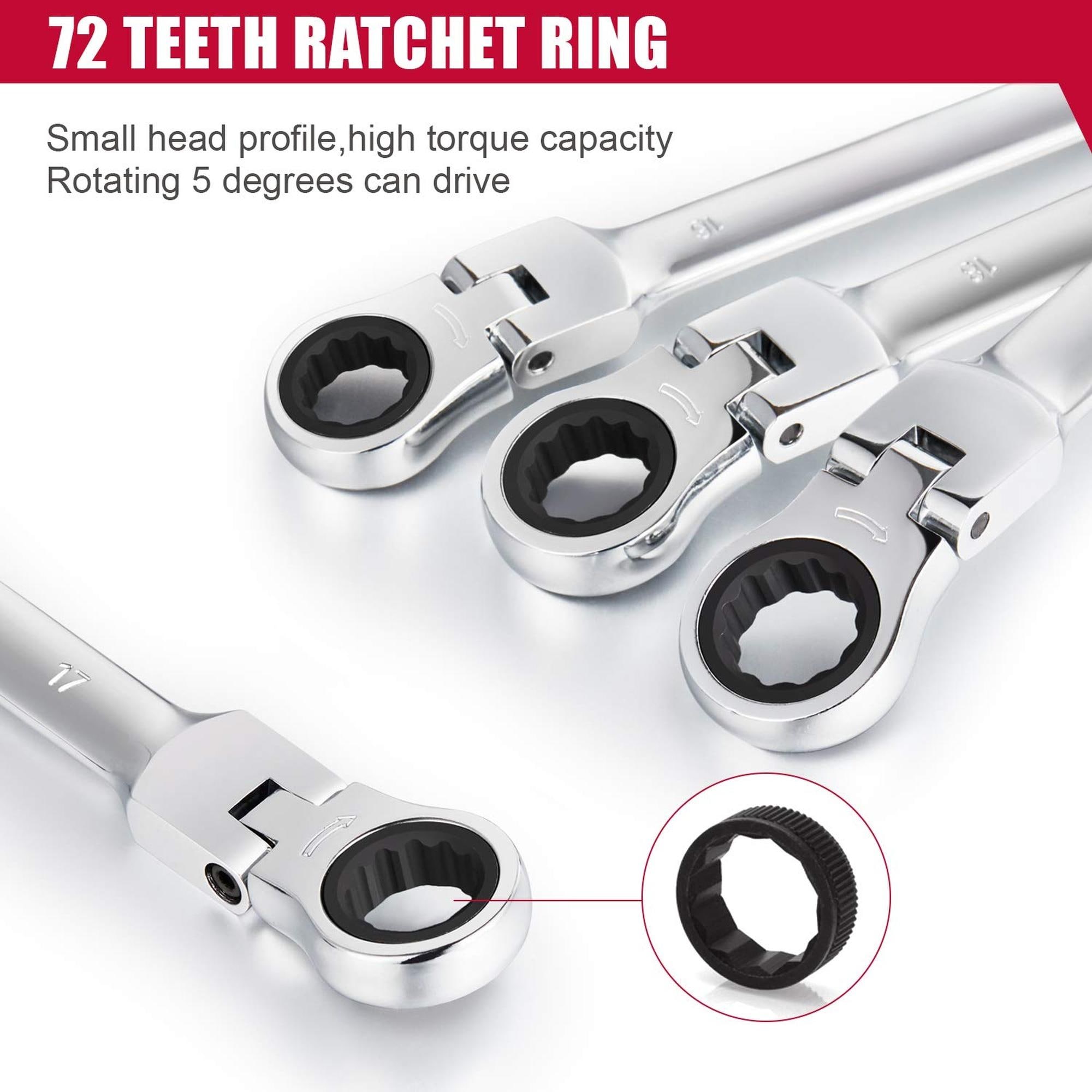 Wudkey HQ2467 Ratcheting-Wrench-Sets - View #3
