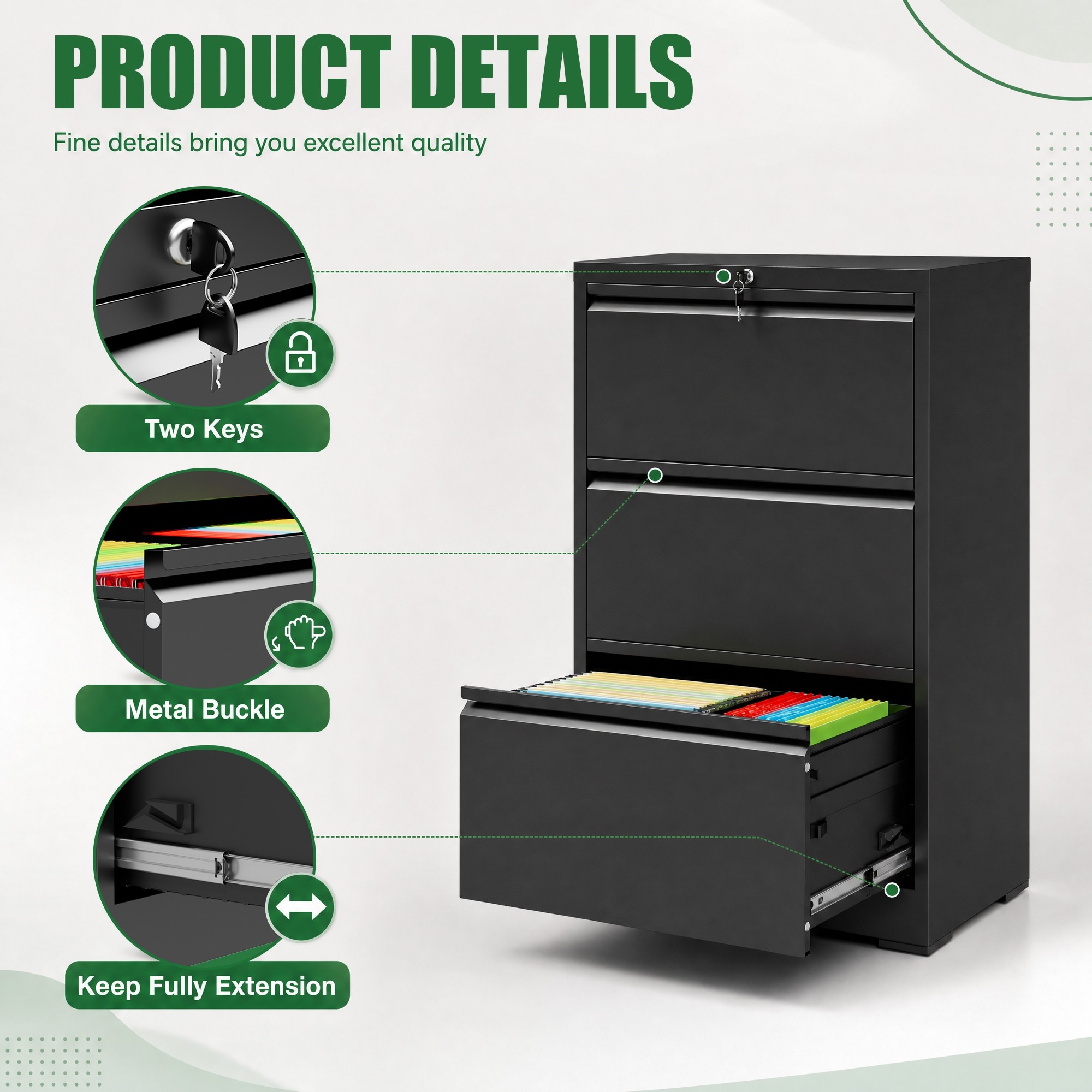HyperDrop Cart W-T2398P507523 Filing-Cabinets - View #4