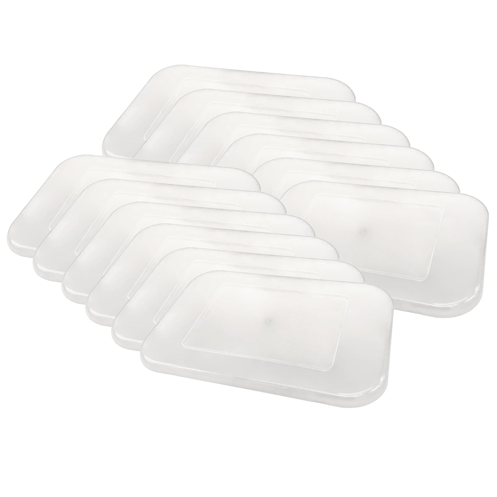 Centrex Plastics, LLC 20.75-in x 30.625-in 5-Pack Yellow Standard Snap  Plastic Lid in the Plastic Storage Tote Lids department at