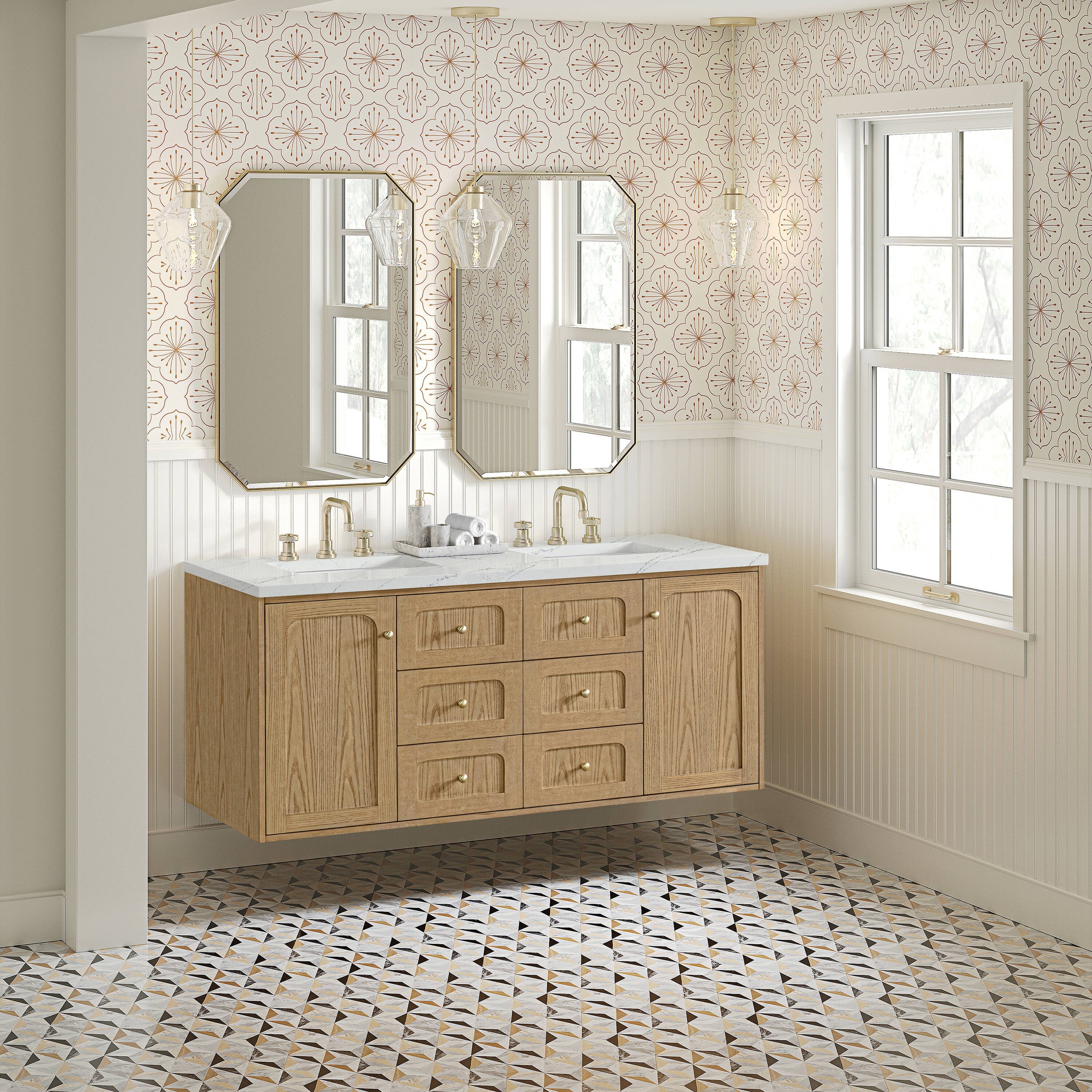 James Martin Vanities 545-V60D-LNO-3ENC Bath-Vanity-Combo - View #7