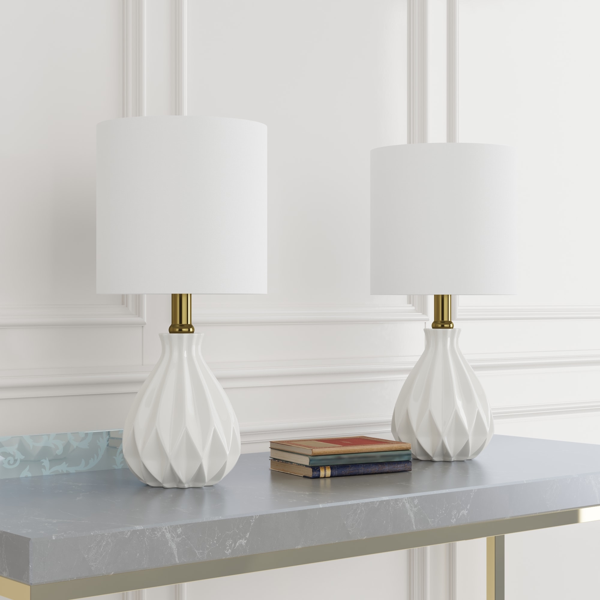 Maxax T158-WH Table-Lamps - View #2