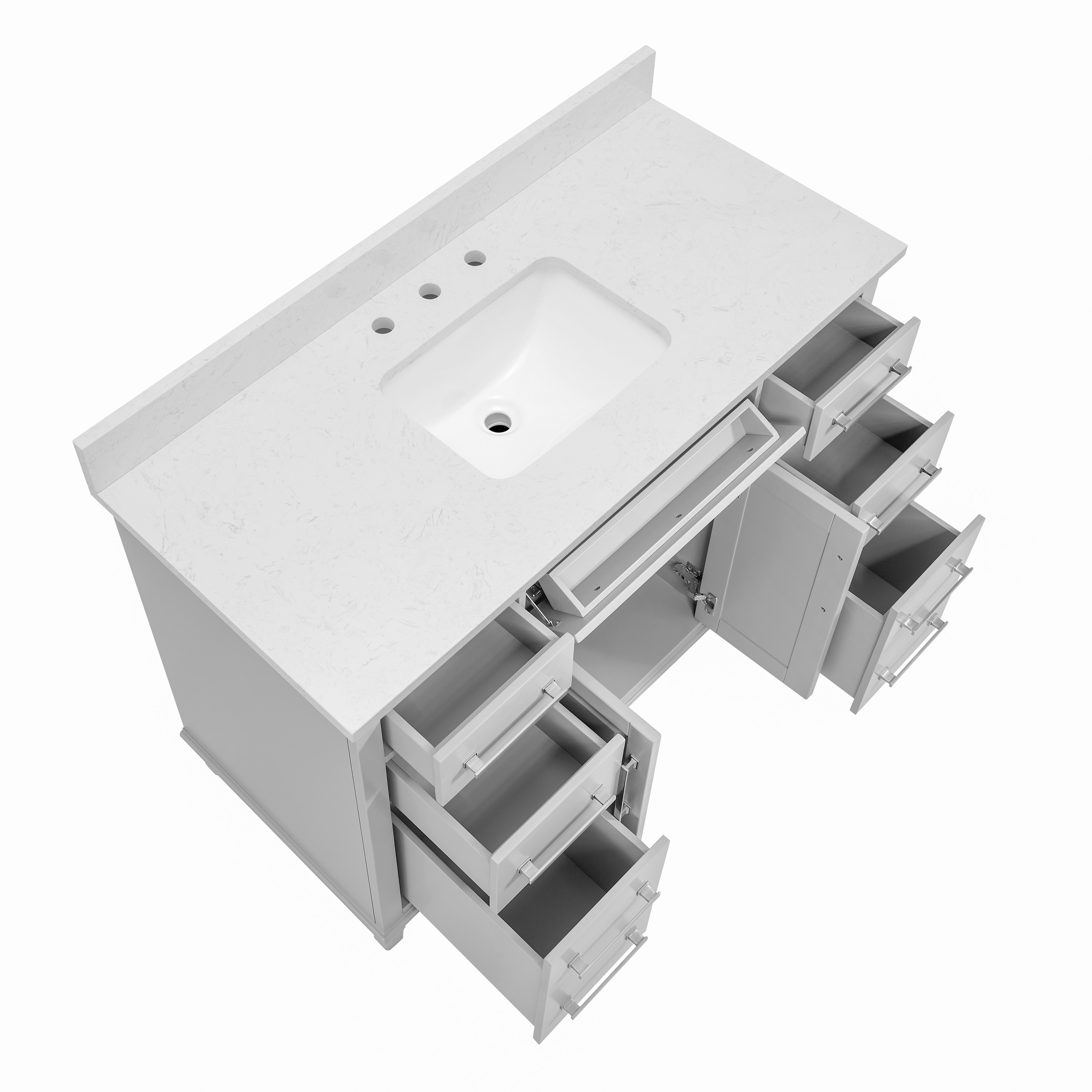 allen + roth 1789VA-48-242-925-UM Bath-Vanity-Combo - View #5
