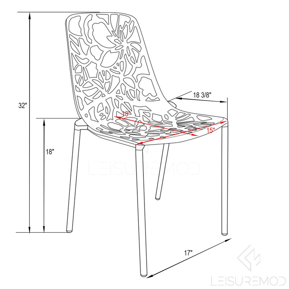 Leisuremod BG3143544 Dining-Chairs - View #4