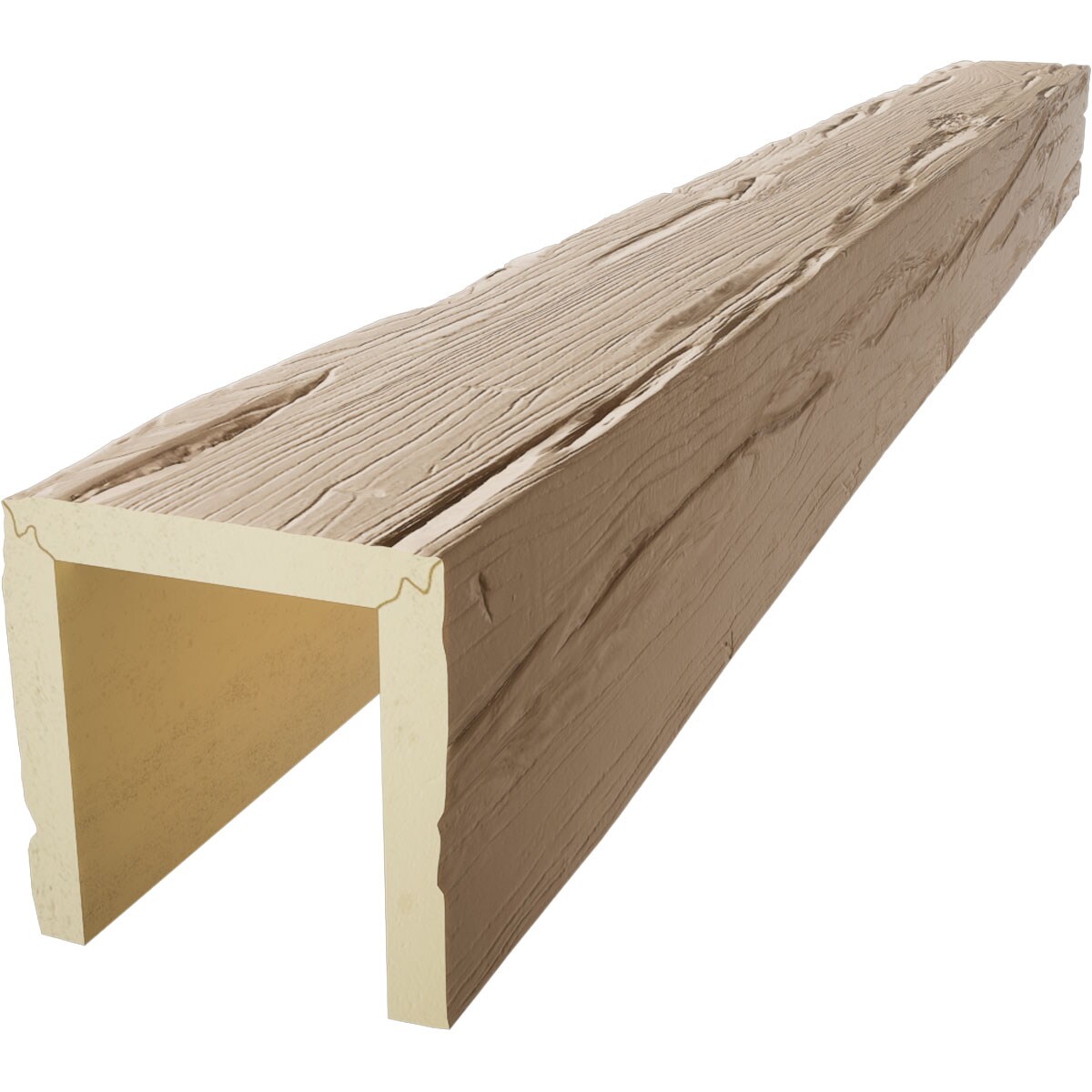 Ekena Millwork BMRW3C0040X060X120UN Faux-Beams - View #5