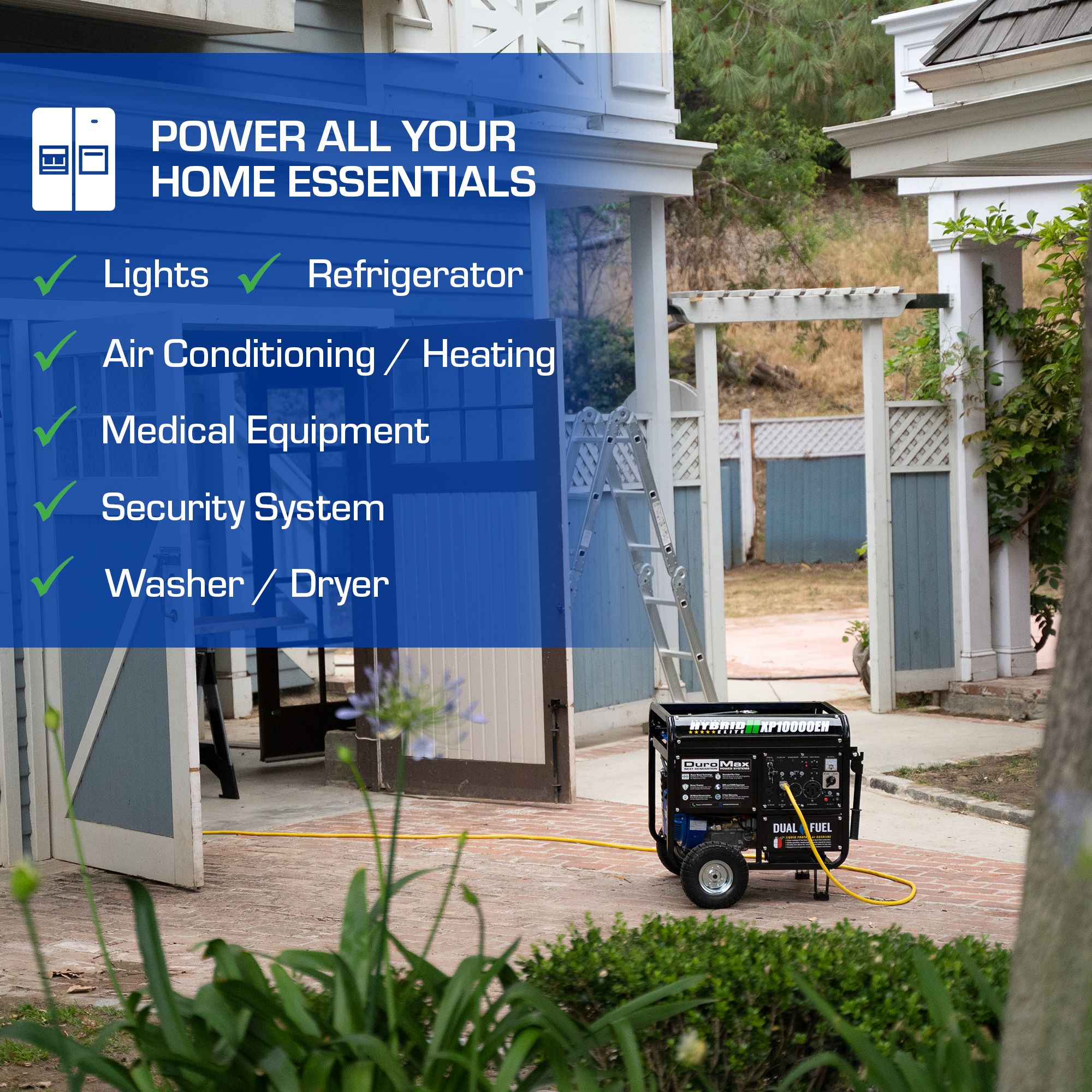 DuroMax XP10000EH Portable-Generators - View #8