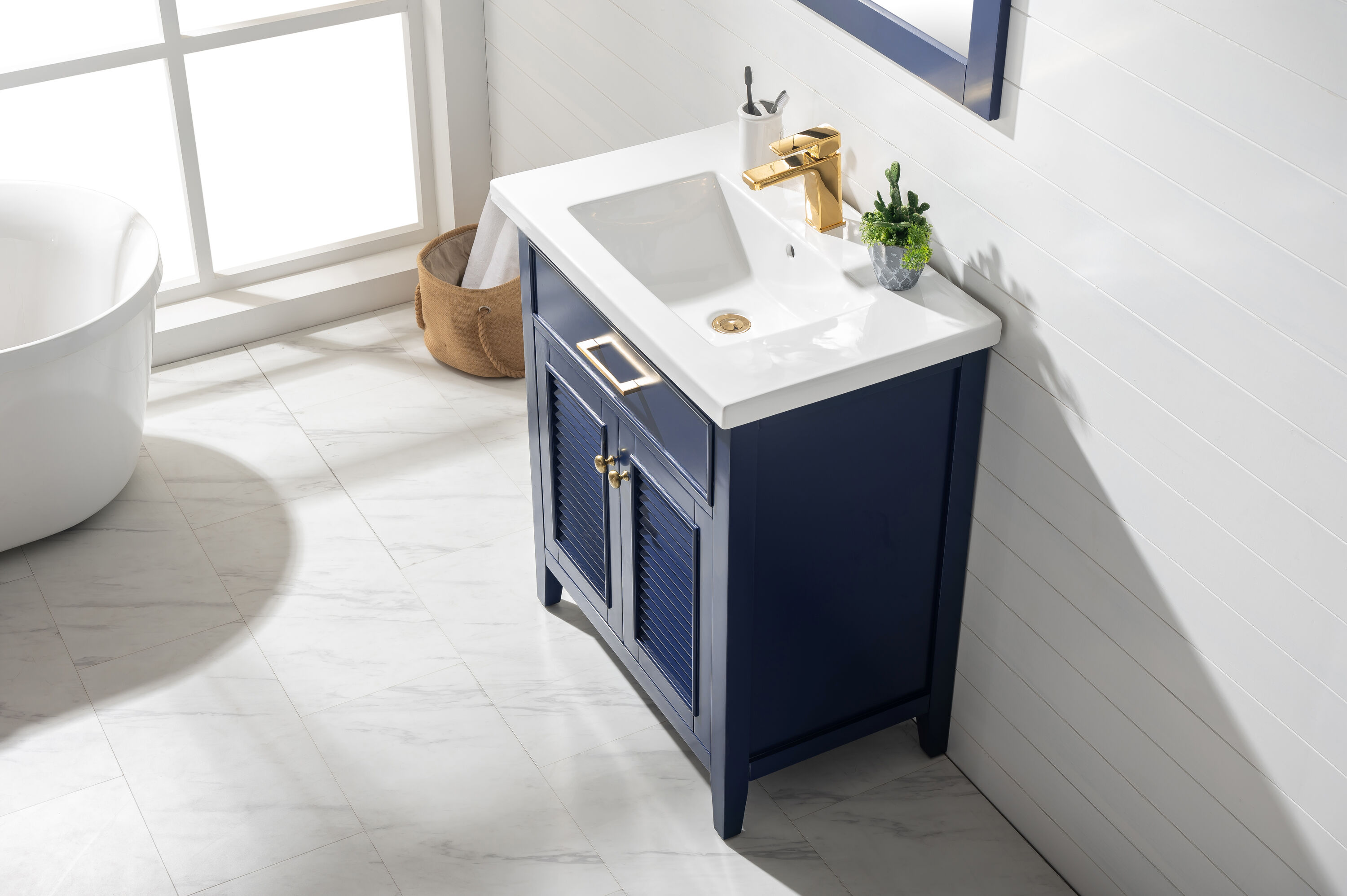Design Element S09-30-BLU Bath-Vanity-Combo - View #5