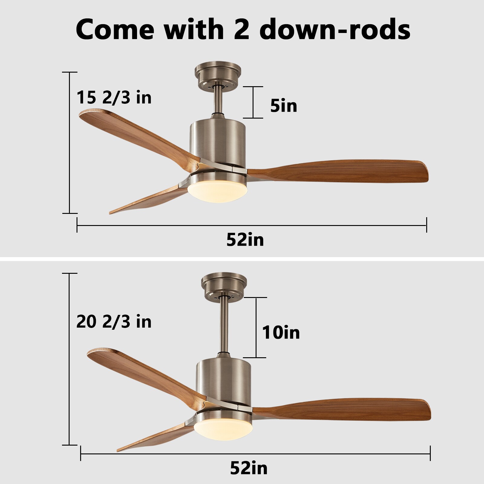 ExBrite LWYFZPFL5204GD Ceiling-Fans - View #21