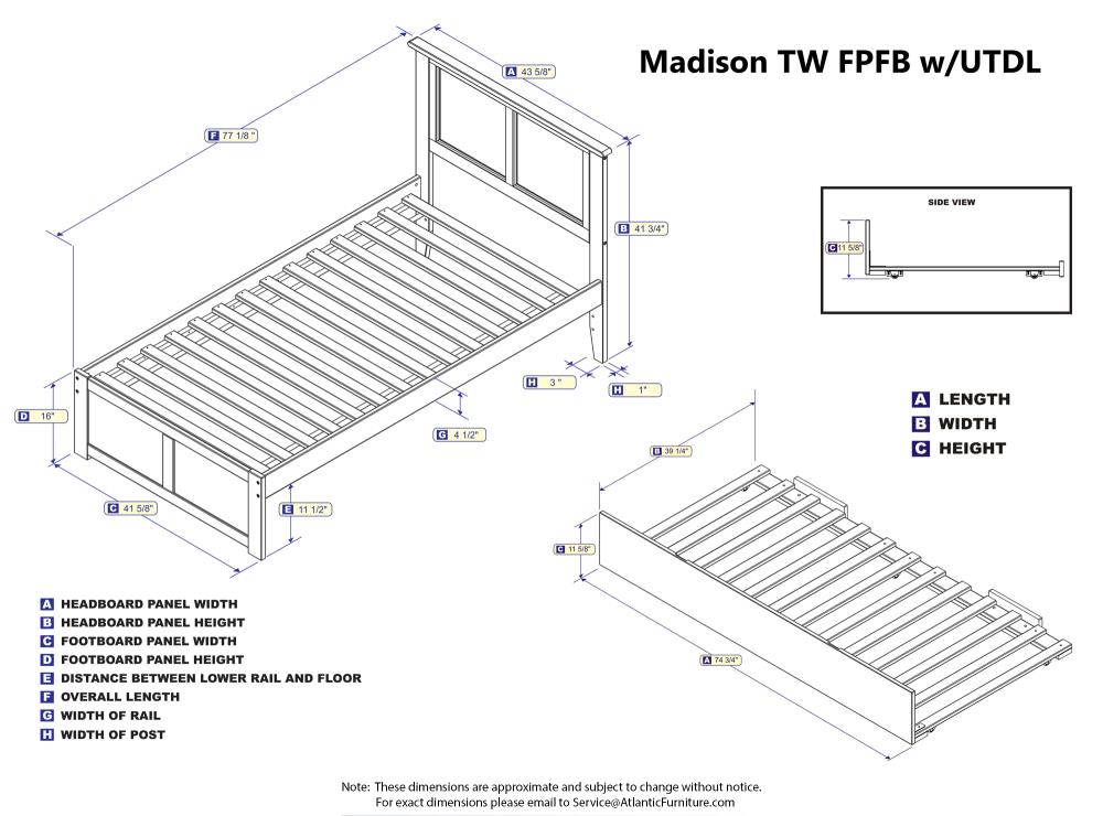 AFI Furnishings AR8622014 beds - View #7