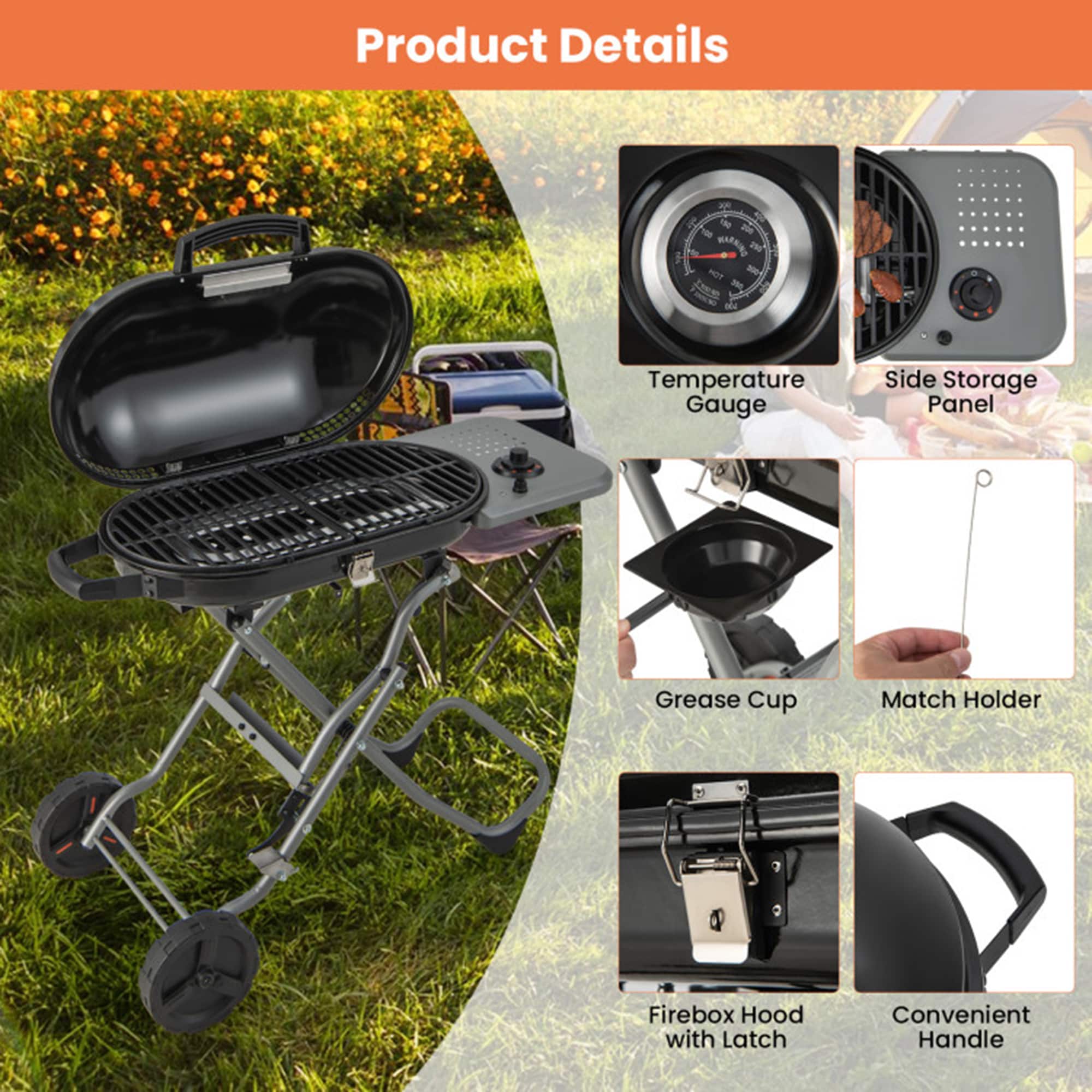 Mondawe MO112BK Gas-Grill - View #6