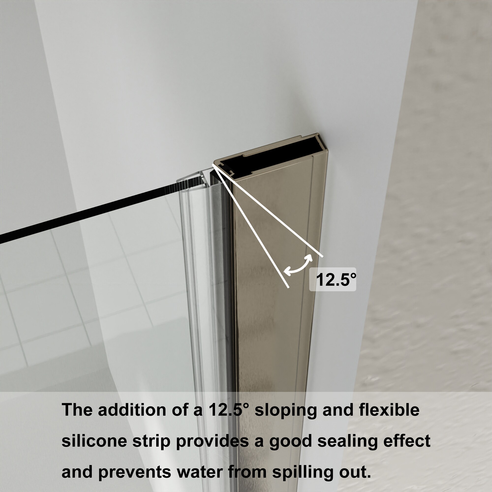 WELLFOR DTG-BAS111MB Shower-Doors - View #8