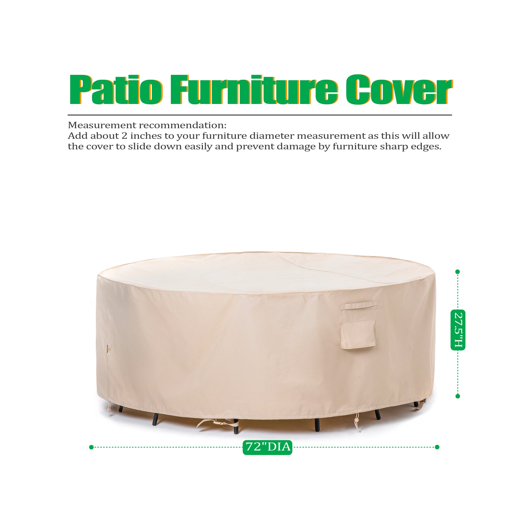 F&J Outdoors FJ-US-WFG-M21 Patio-Furniture-Covers - View #2