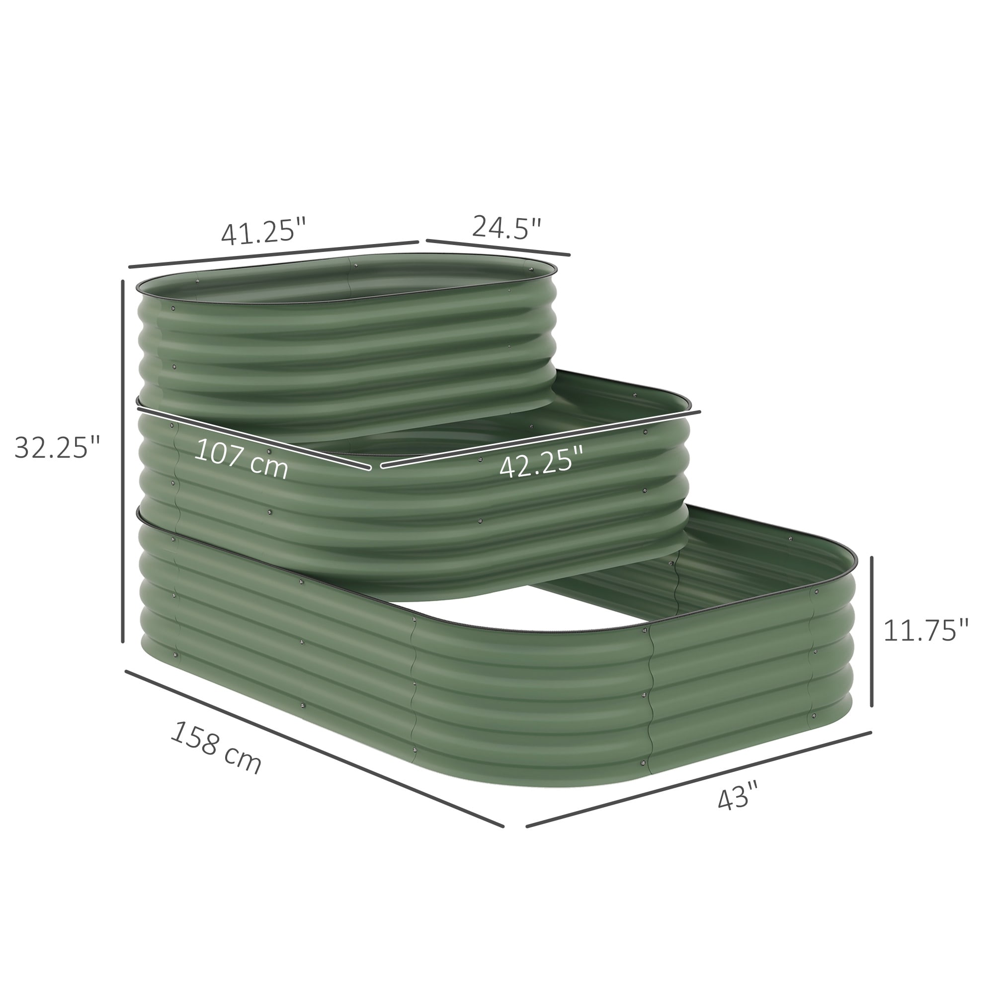 Zeus & Ruta BL04RGB-12 Raised-Garden-Beds - View #4