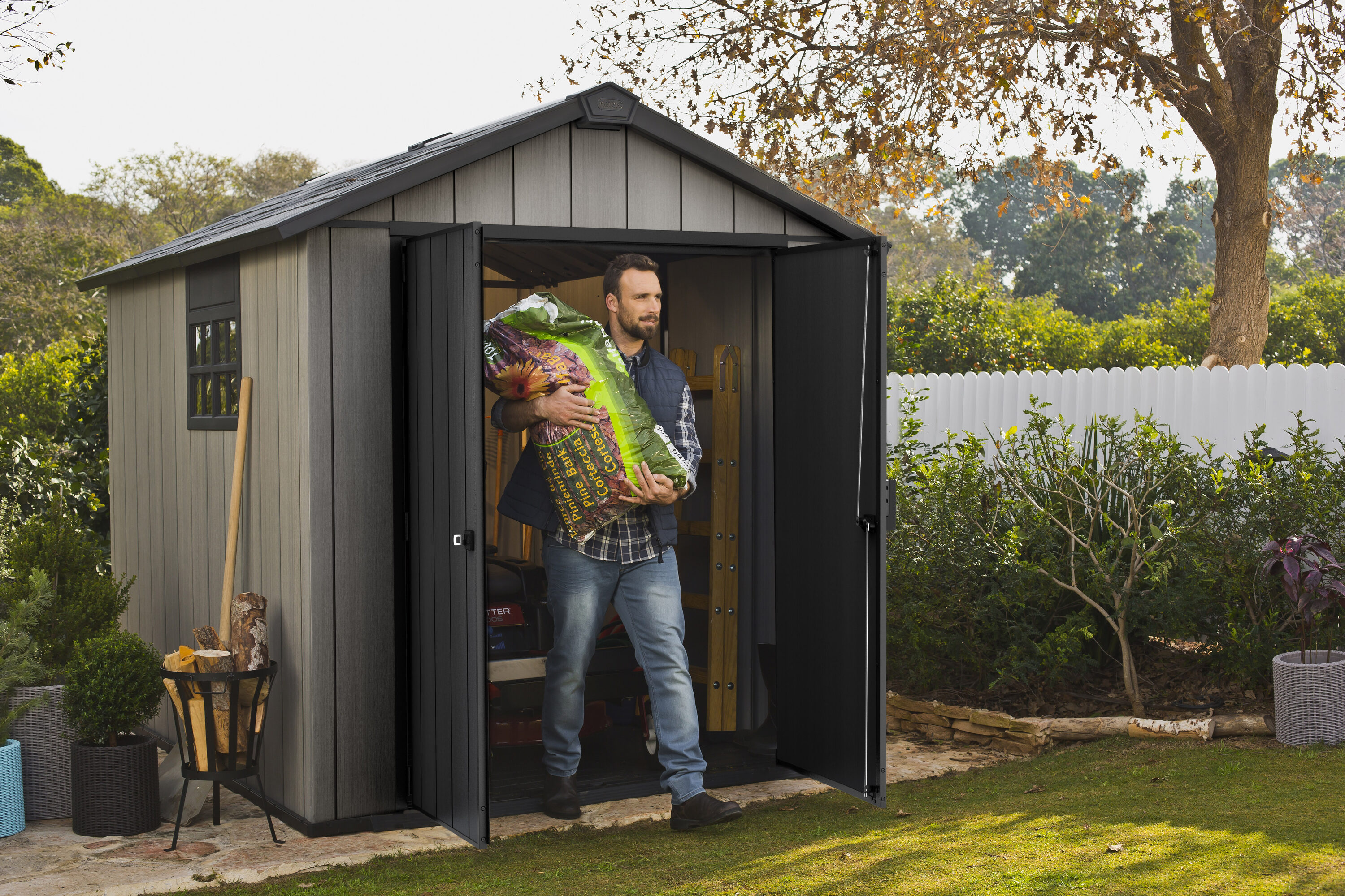 Reviews for Keter Factor 8 ft. W x 6 ft. D Large Outdoor Durable