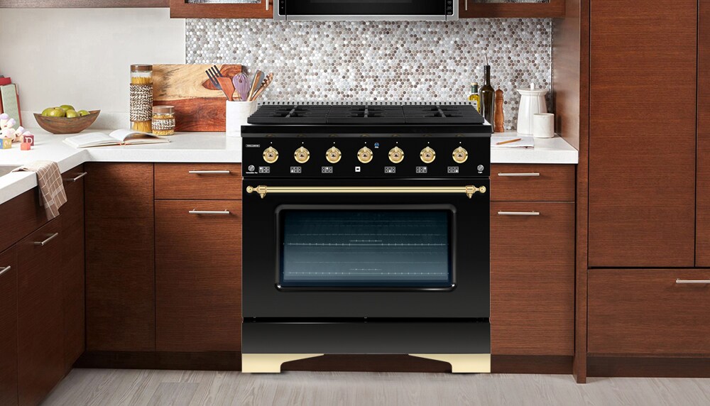 Hallman HCLRG36BSGB Freestanding-Gas-Ranges - View #6