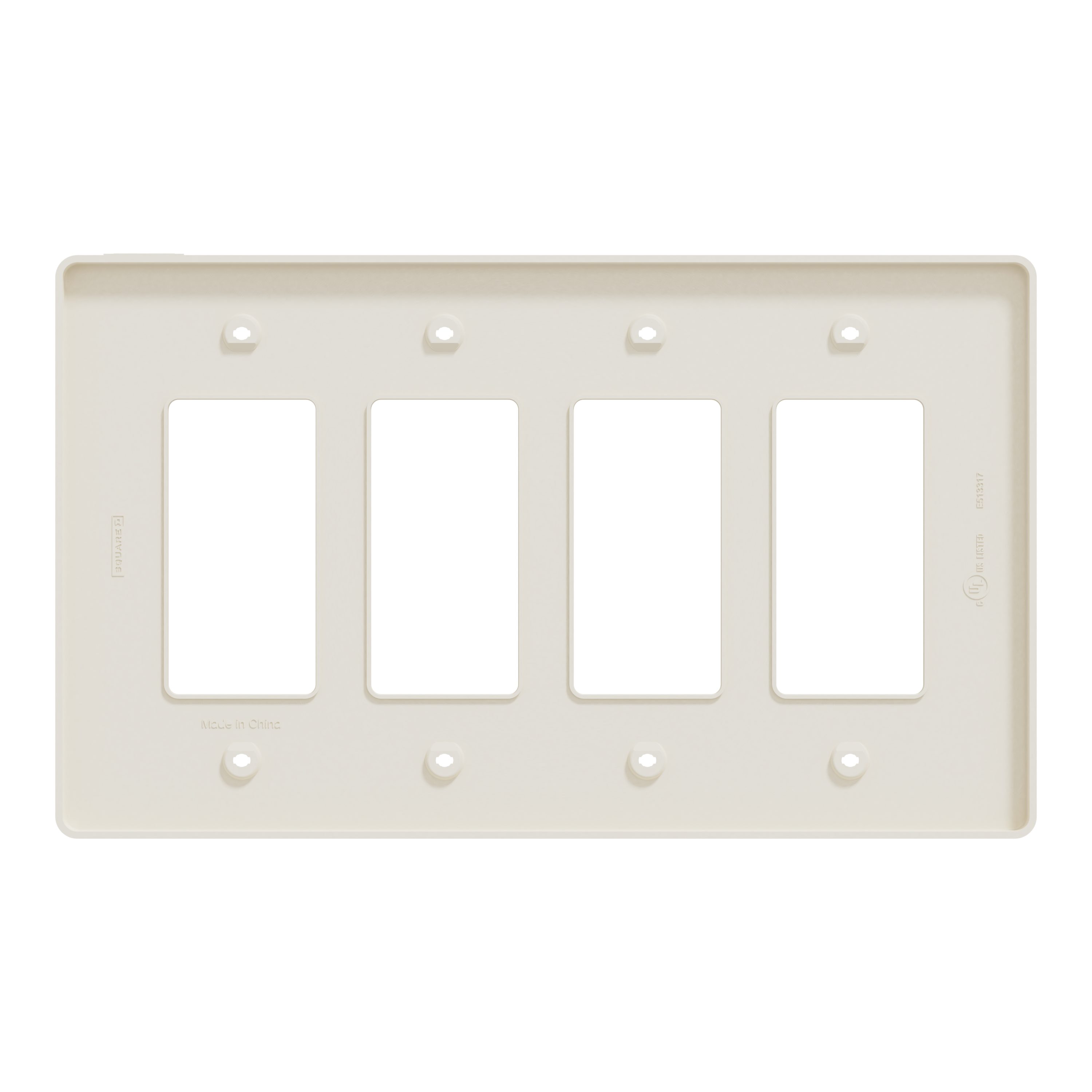 Square D SQWS141004LA Electrical-Wall-Plates - View #2