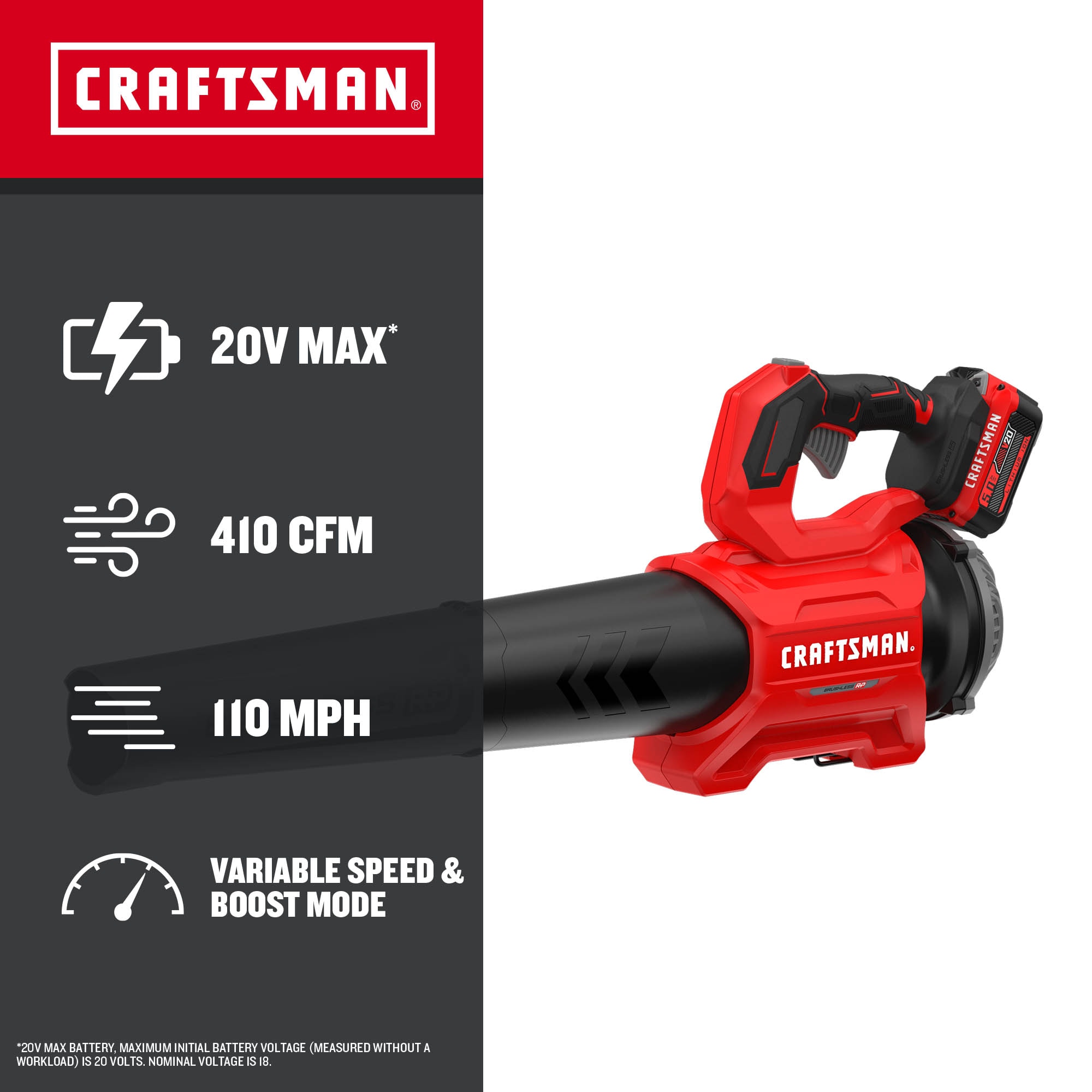 CRAFTSMAN CMCBL730P1 Cordless-Electric-Blowers - View #2
